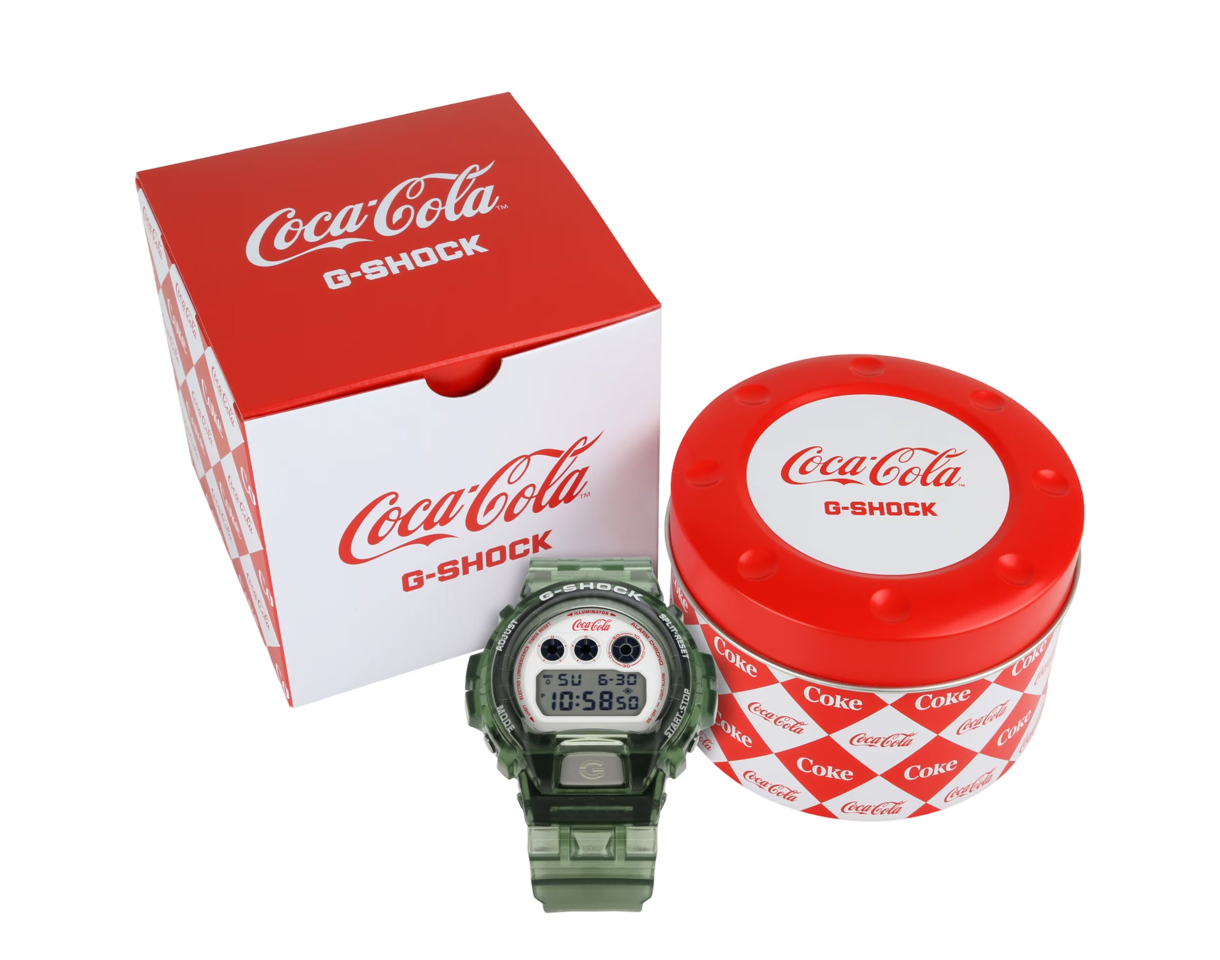 Casio G-Shock x Coca-Cola DW6900CC23 Digital Watch