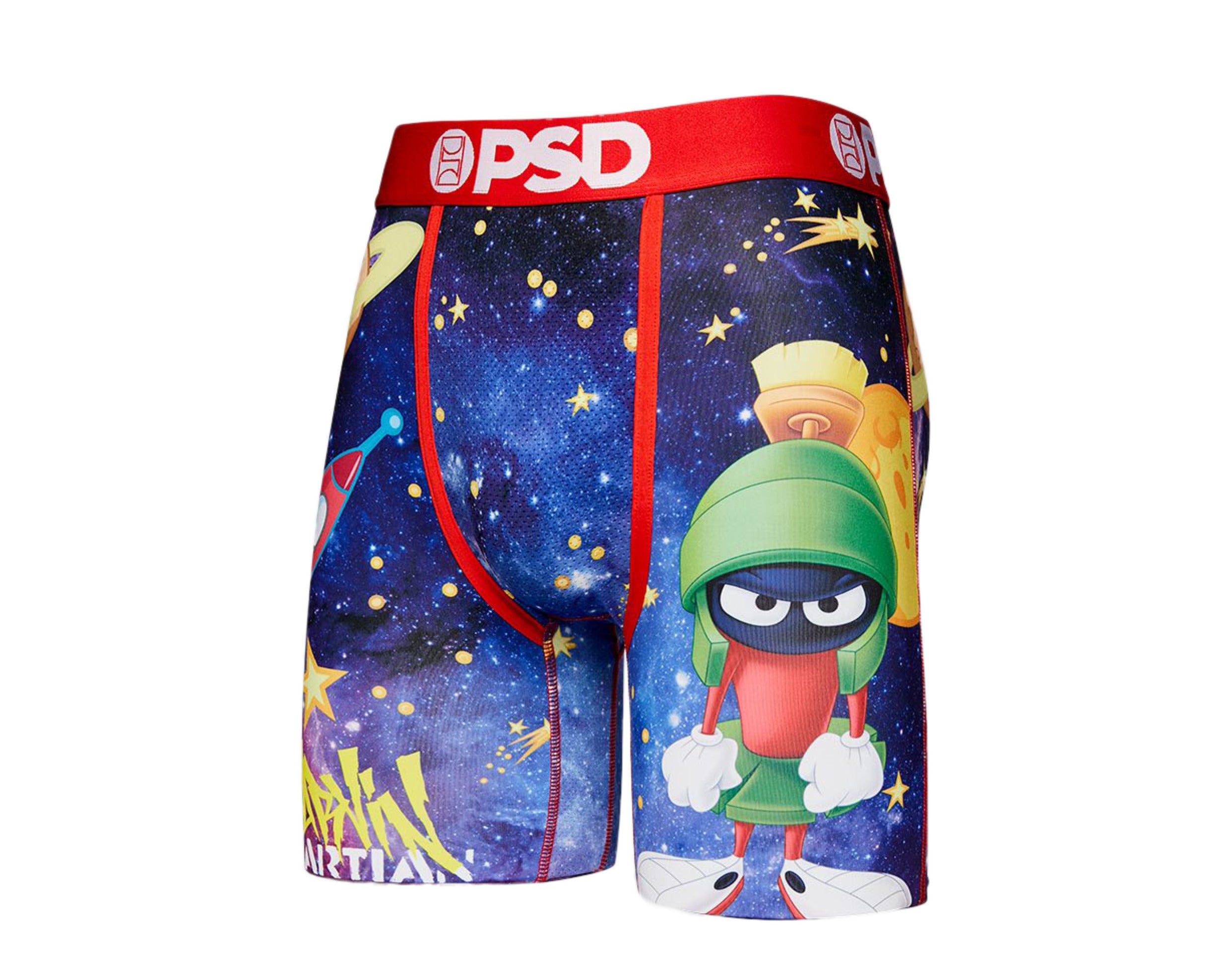 PSD Marvin The Martian Galaxy Boxer Briefs Men's Underwear