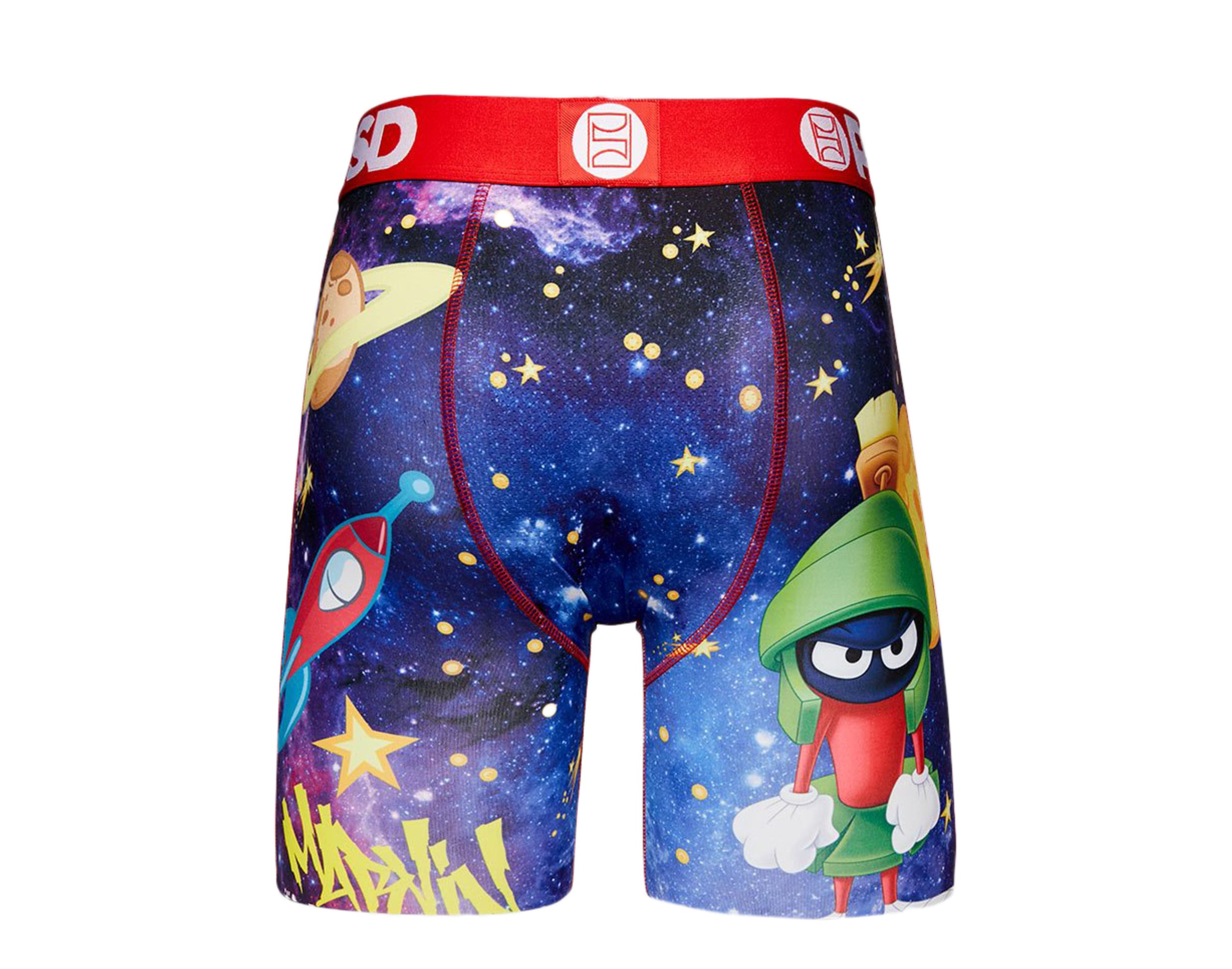 PSD Marvin The Martian Galaxy Boxer Briefs Men's Underwear