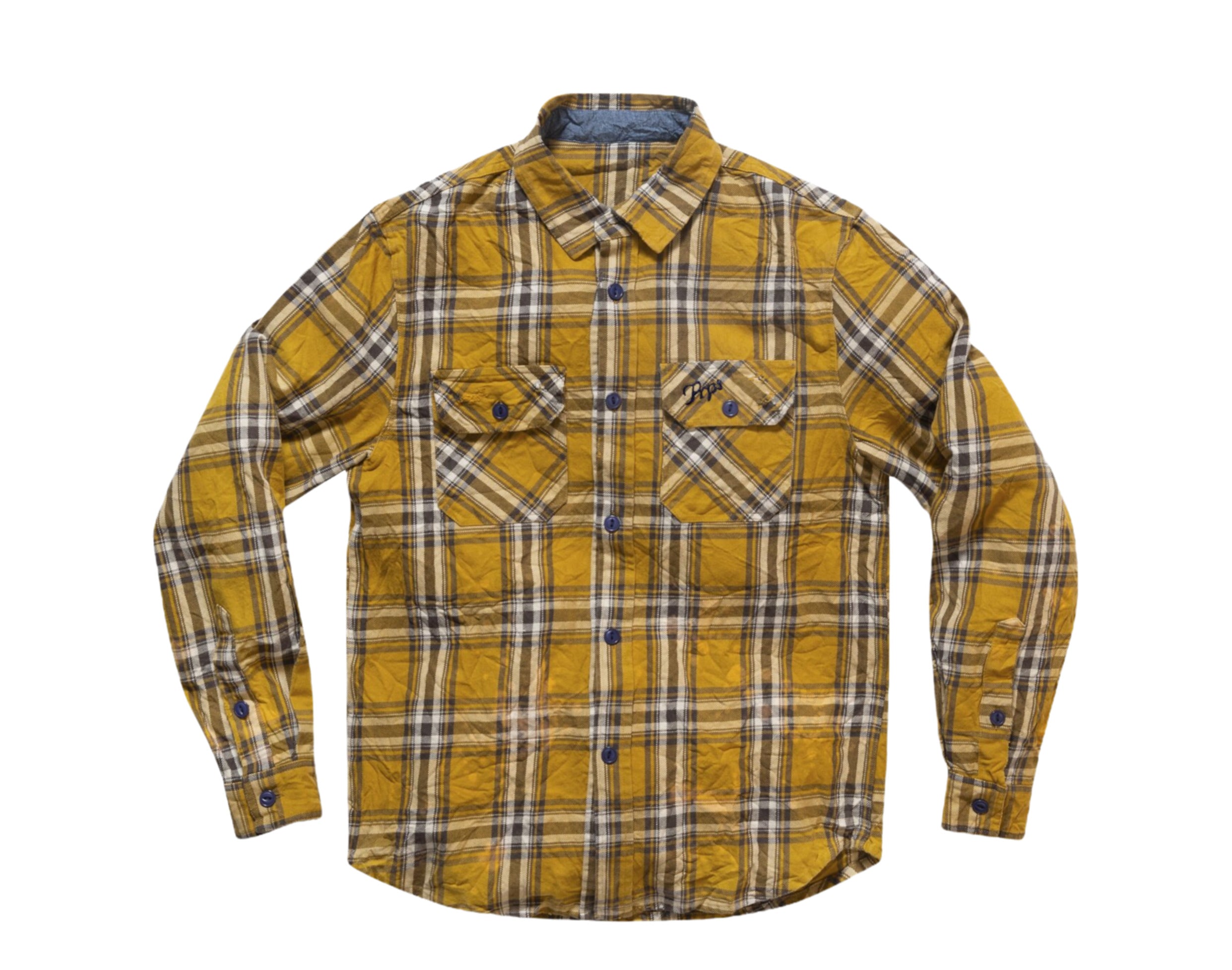 Prps Biner Plaid Men's Button Down Shirt