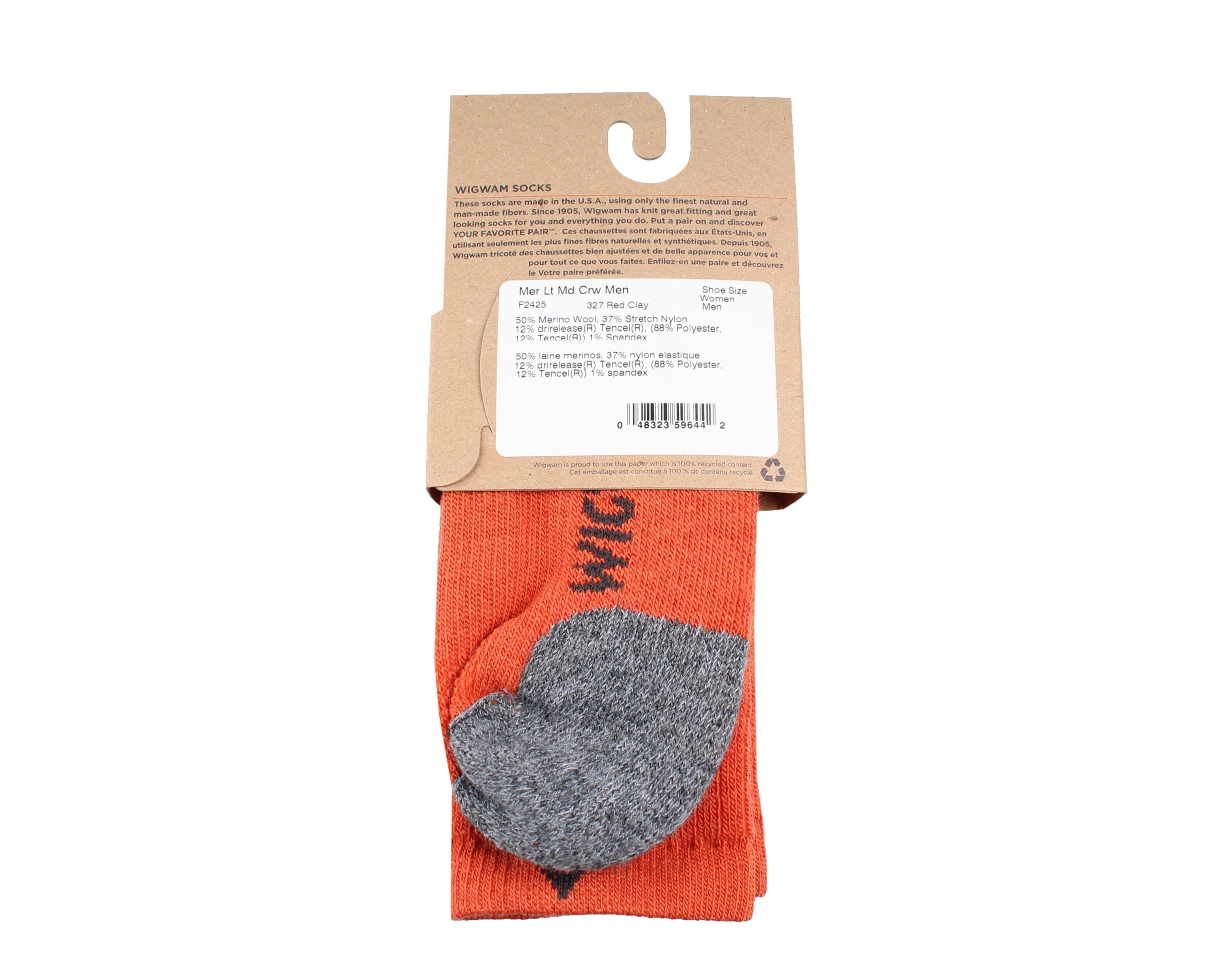 WigWam Merino Lite Mid Crew Men's Socks