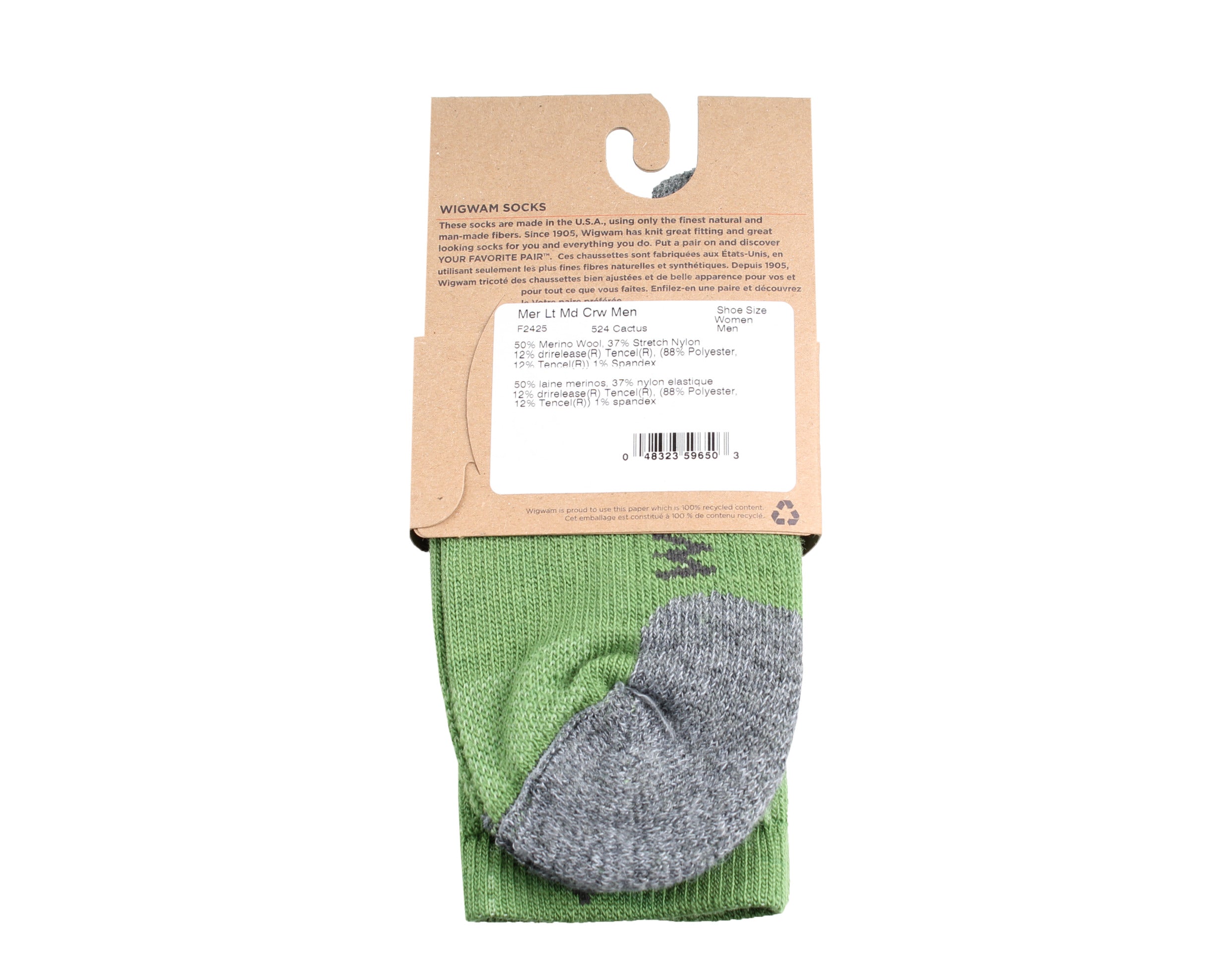 WigWam Merino Lite Mid Crew Men's Socks