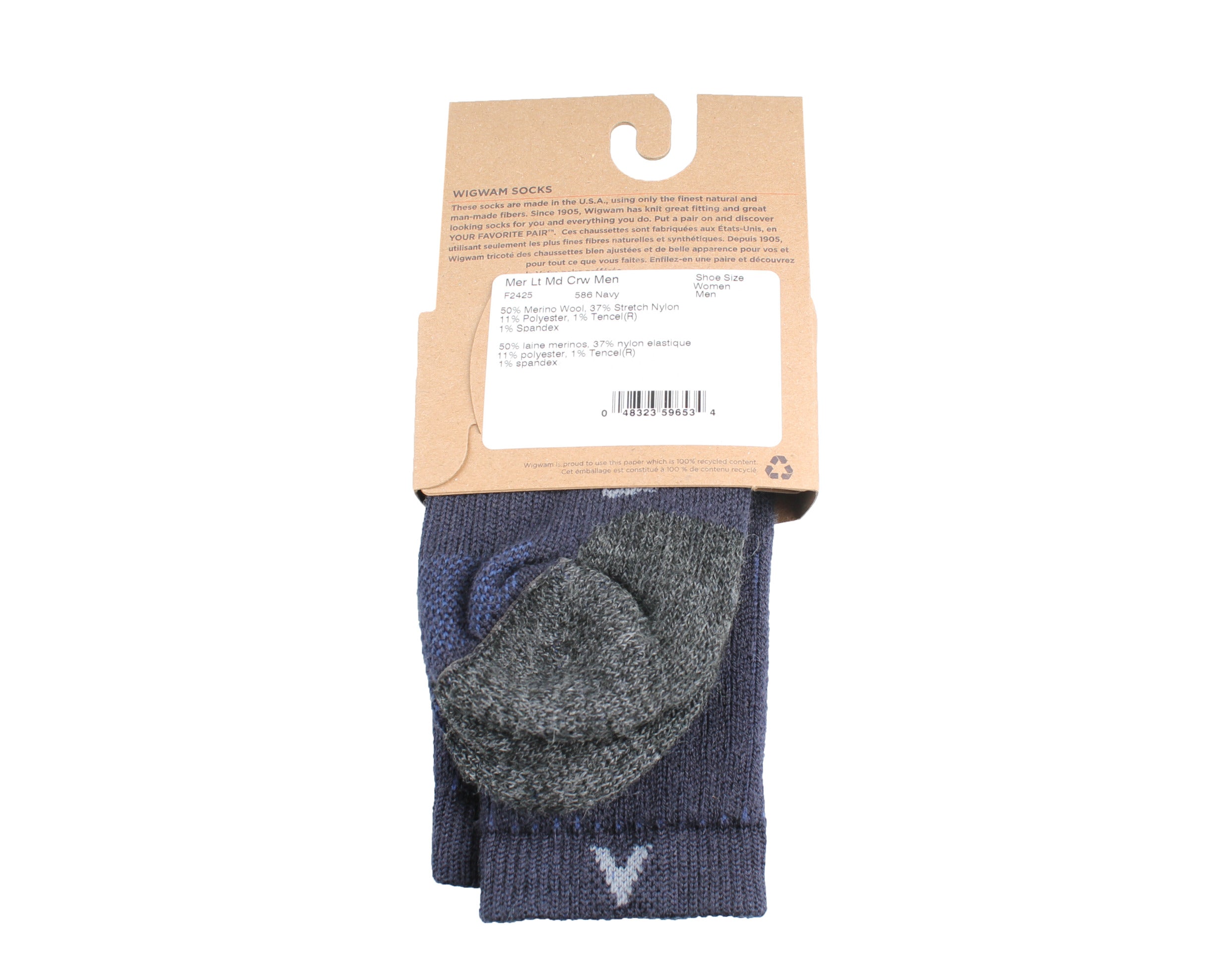 WigWam Merino Lite Mid Crew Men's Socks