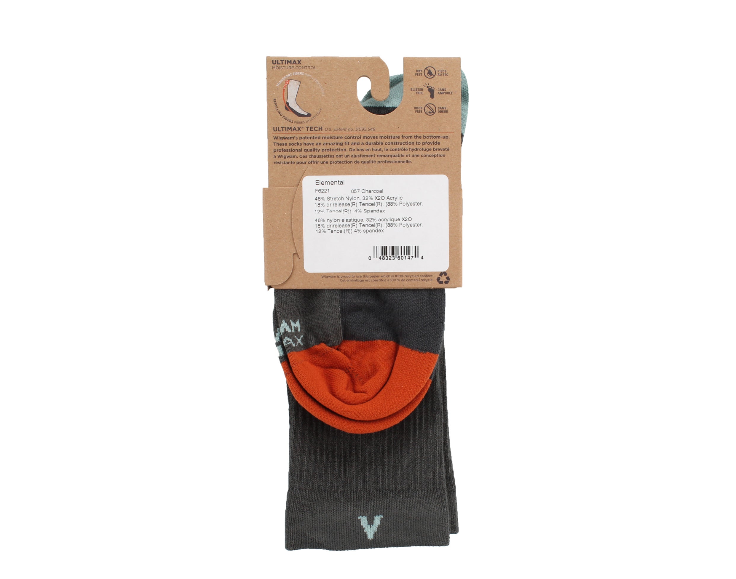 WigWam Elemental Crew Socks