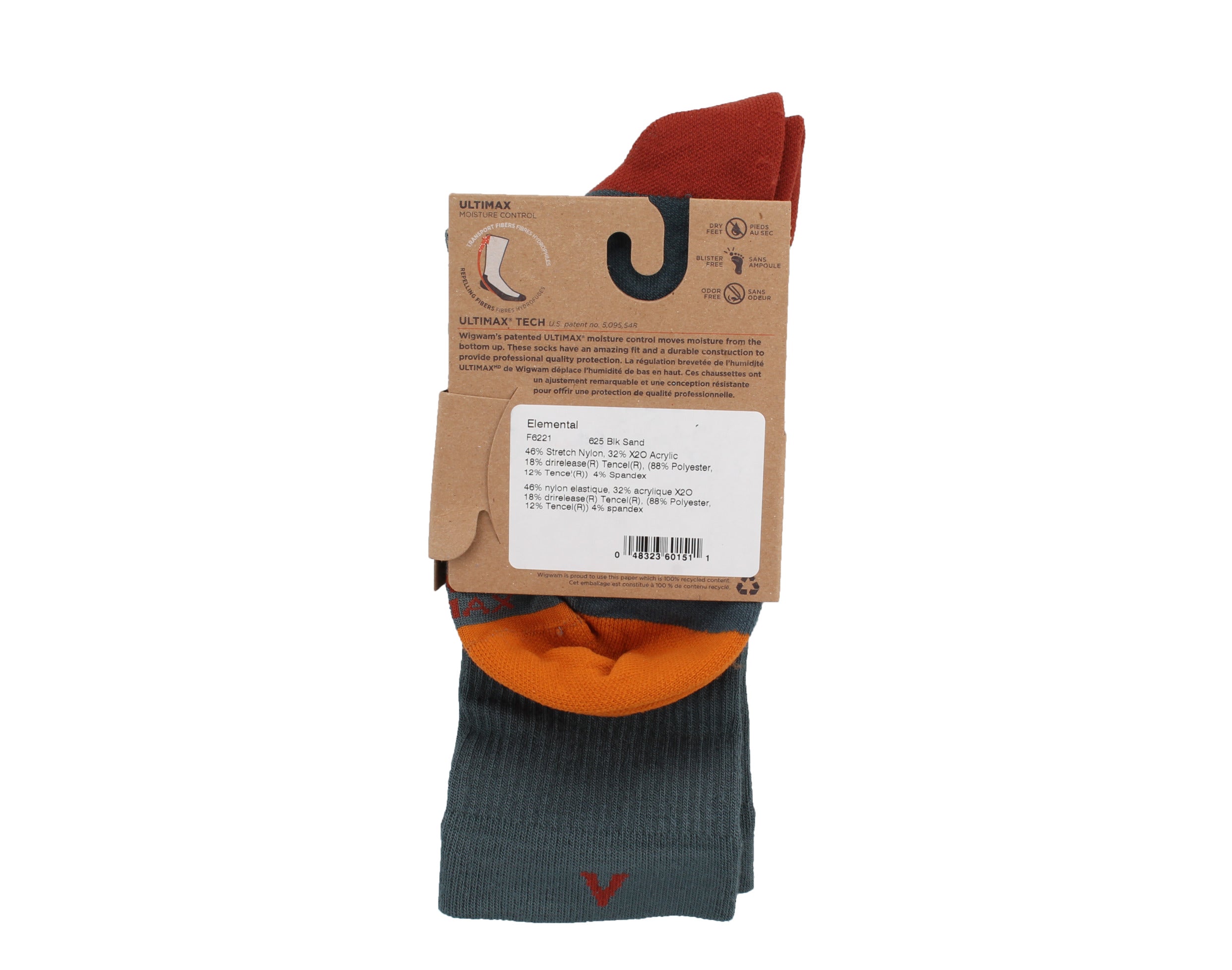 WigWam Elemental Crew Socks