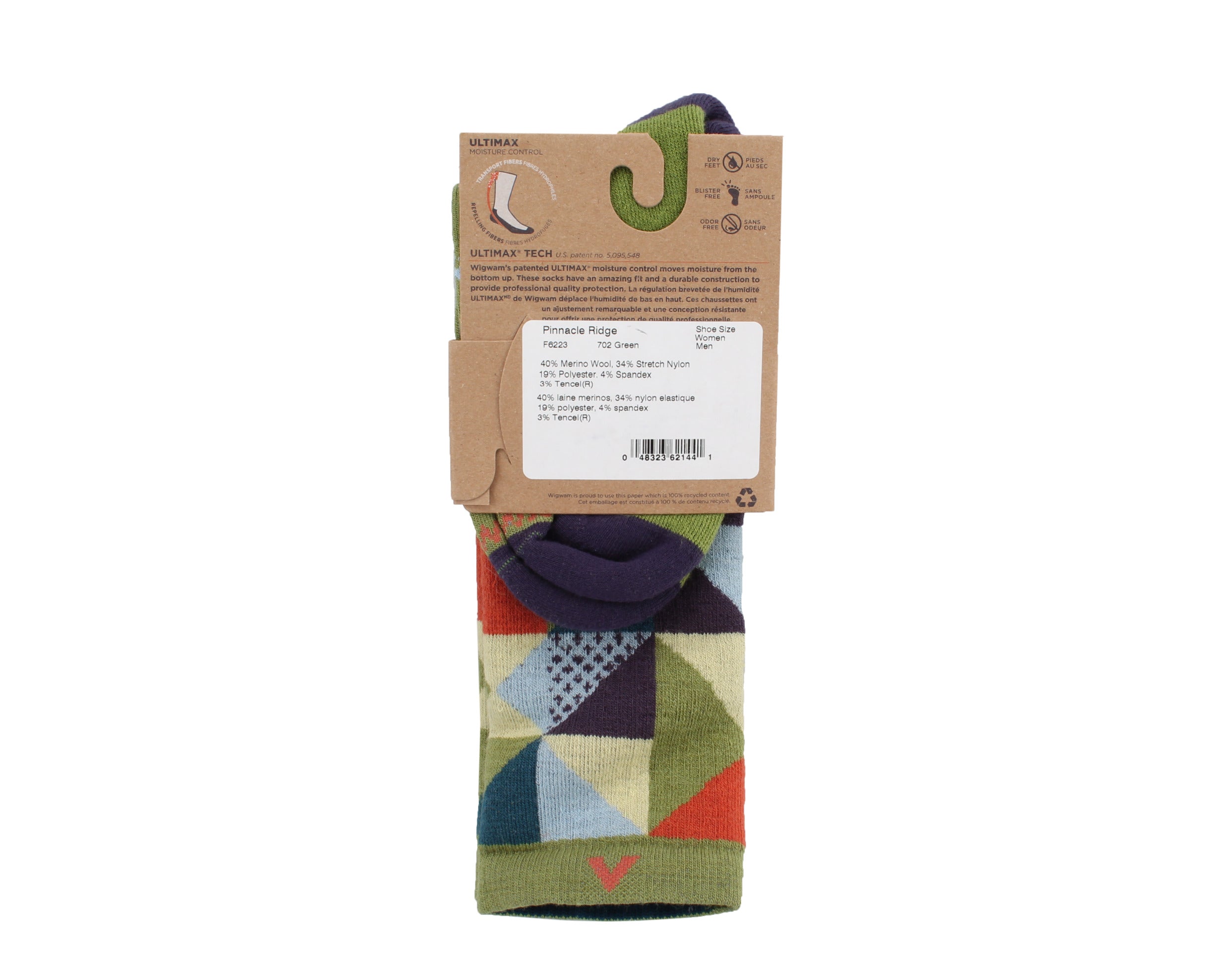 WigWam Traverse Peak Crew Men's Socks