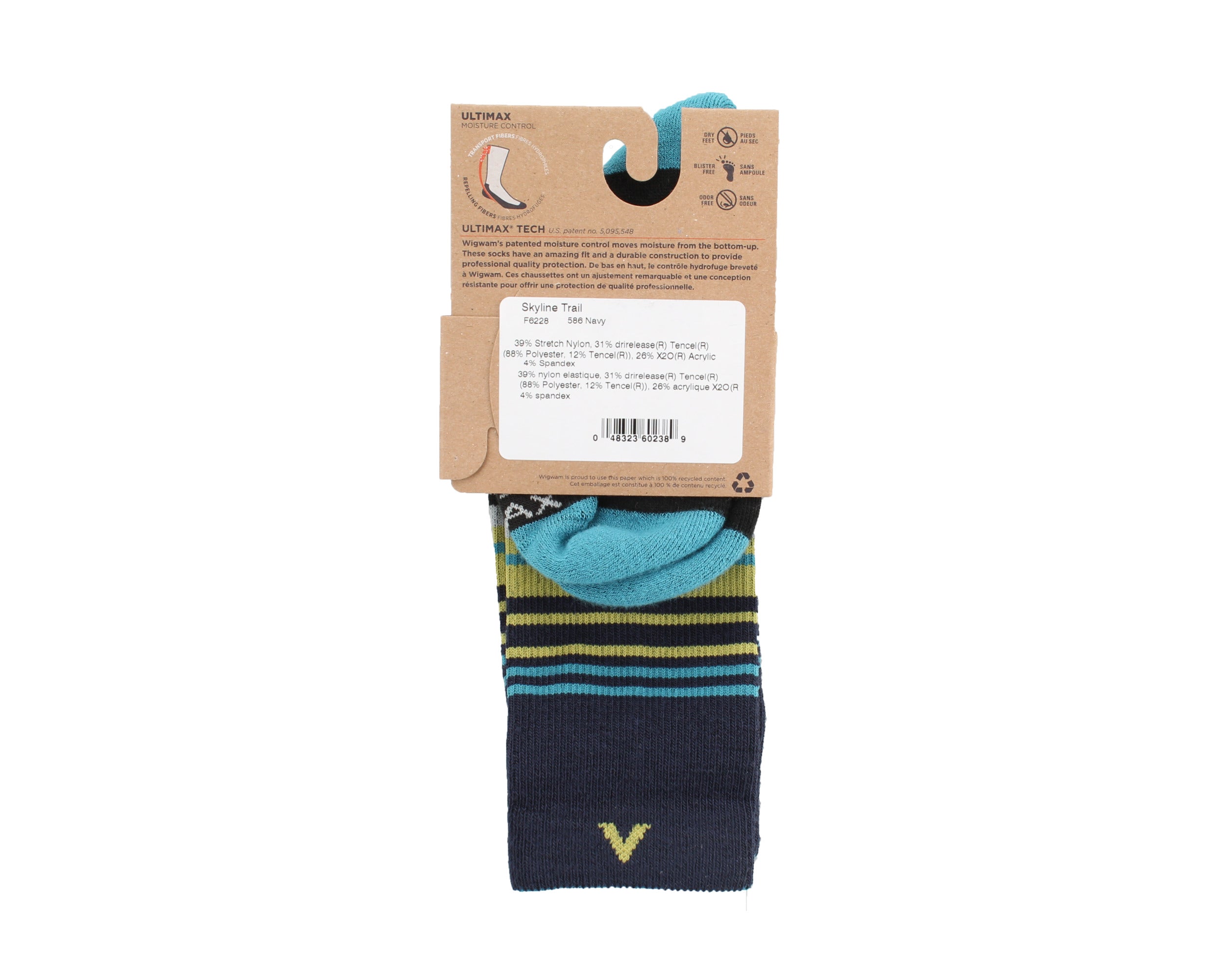 WigWam Skyline Trail Crew Socks