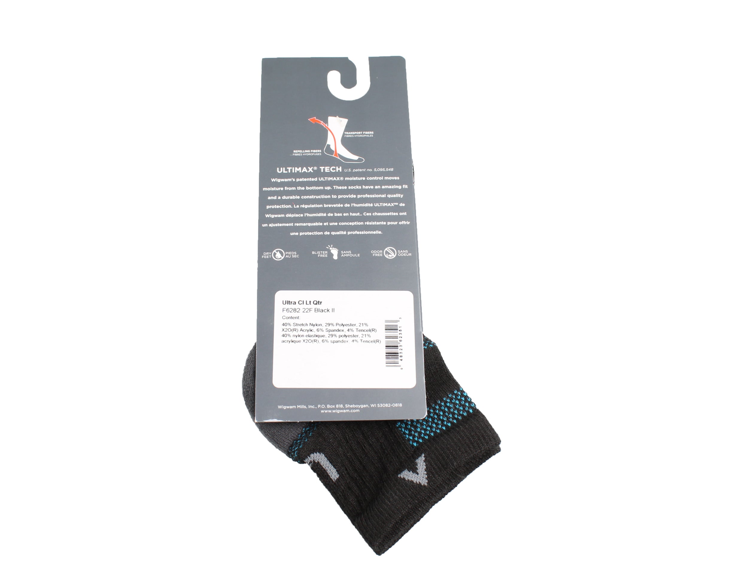 WigWam Ultra Cool Lite Quarter Socks