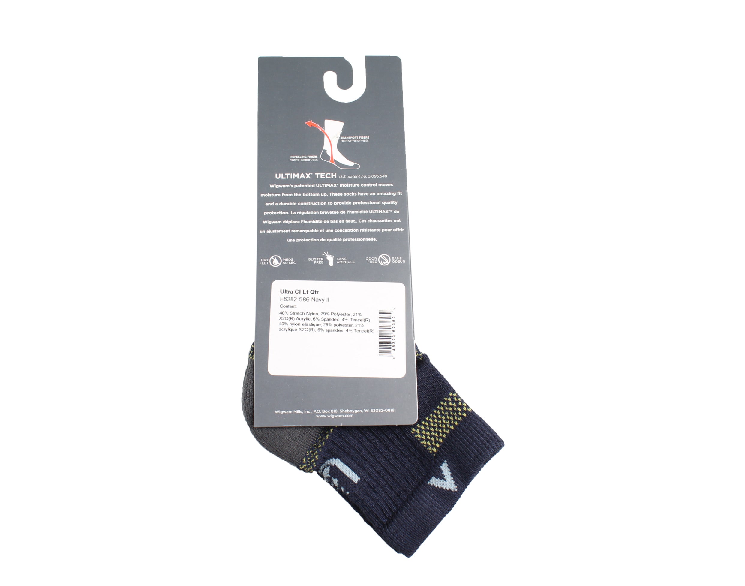 WigWam Ultra Cool Lite Quarter Socks