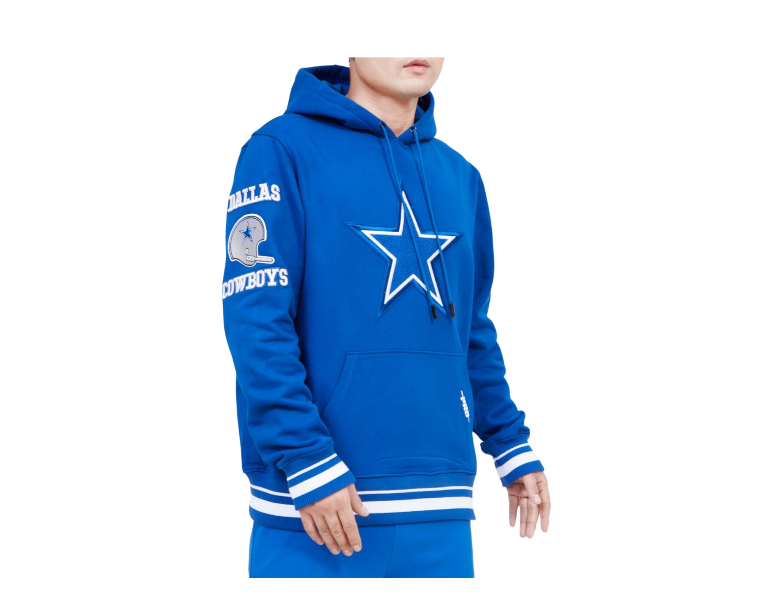 Dallas Cowboys Front Zip-Pocket Hoodie Sweatshirt