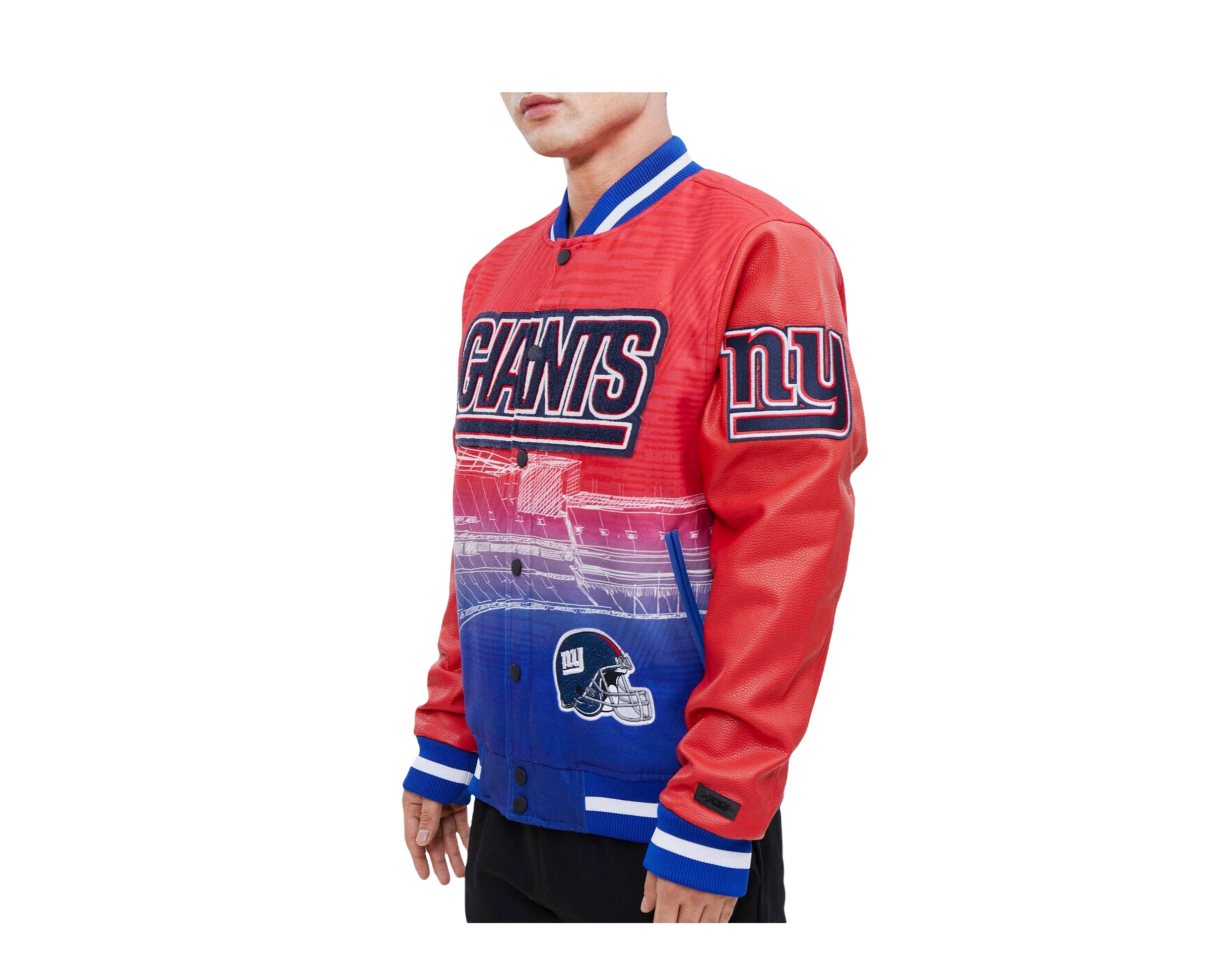 Pro Standard NFL New York Giants Remix Varsity Jacket