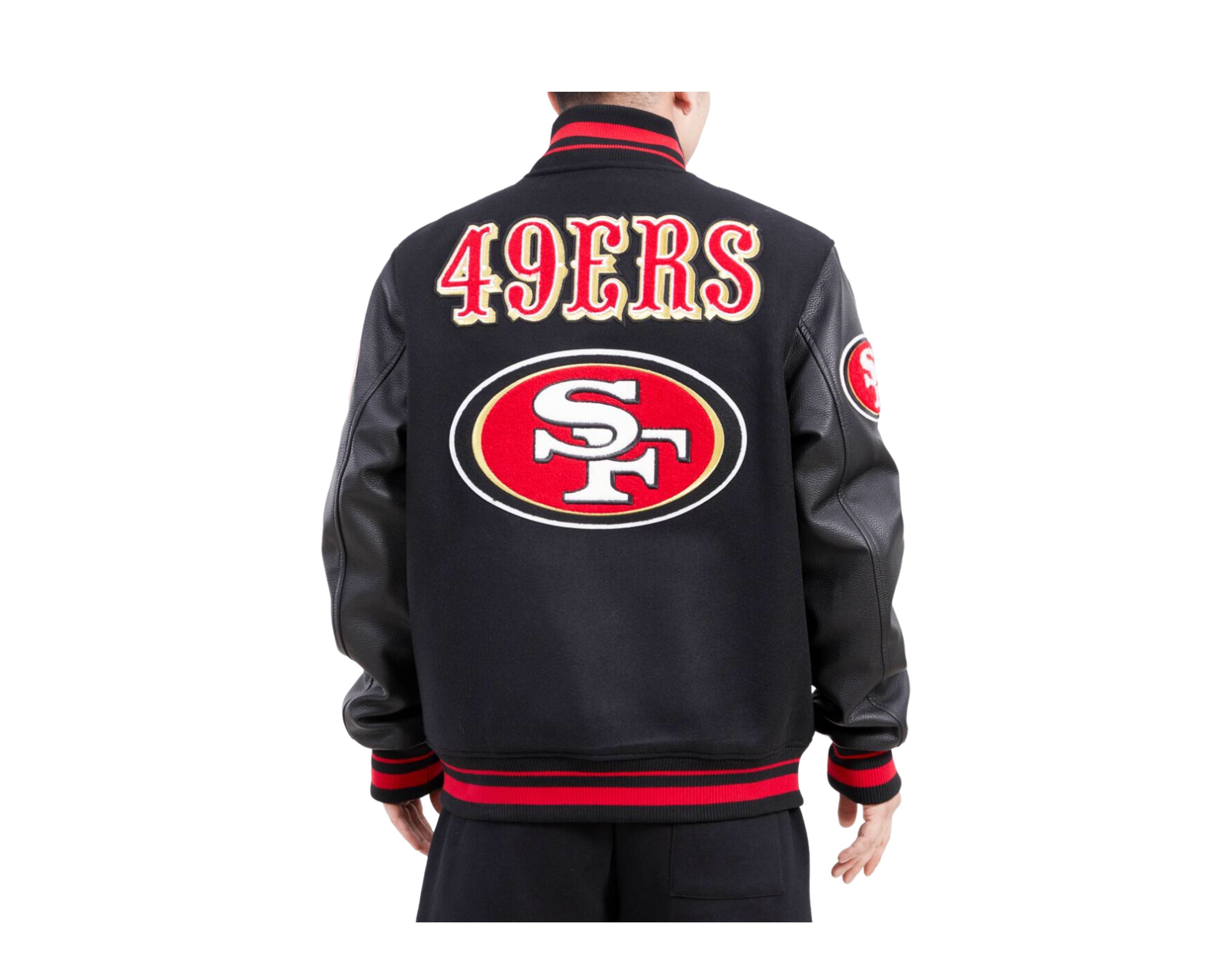 Pro Standard NFL San Francisco 49ers Mash Up Logo Varsity Men's Jacket