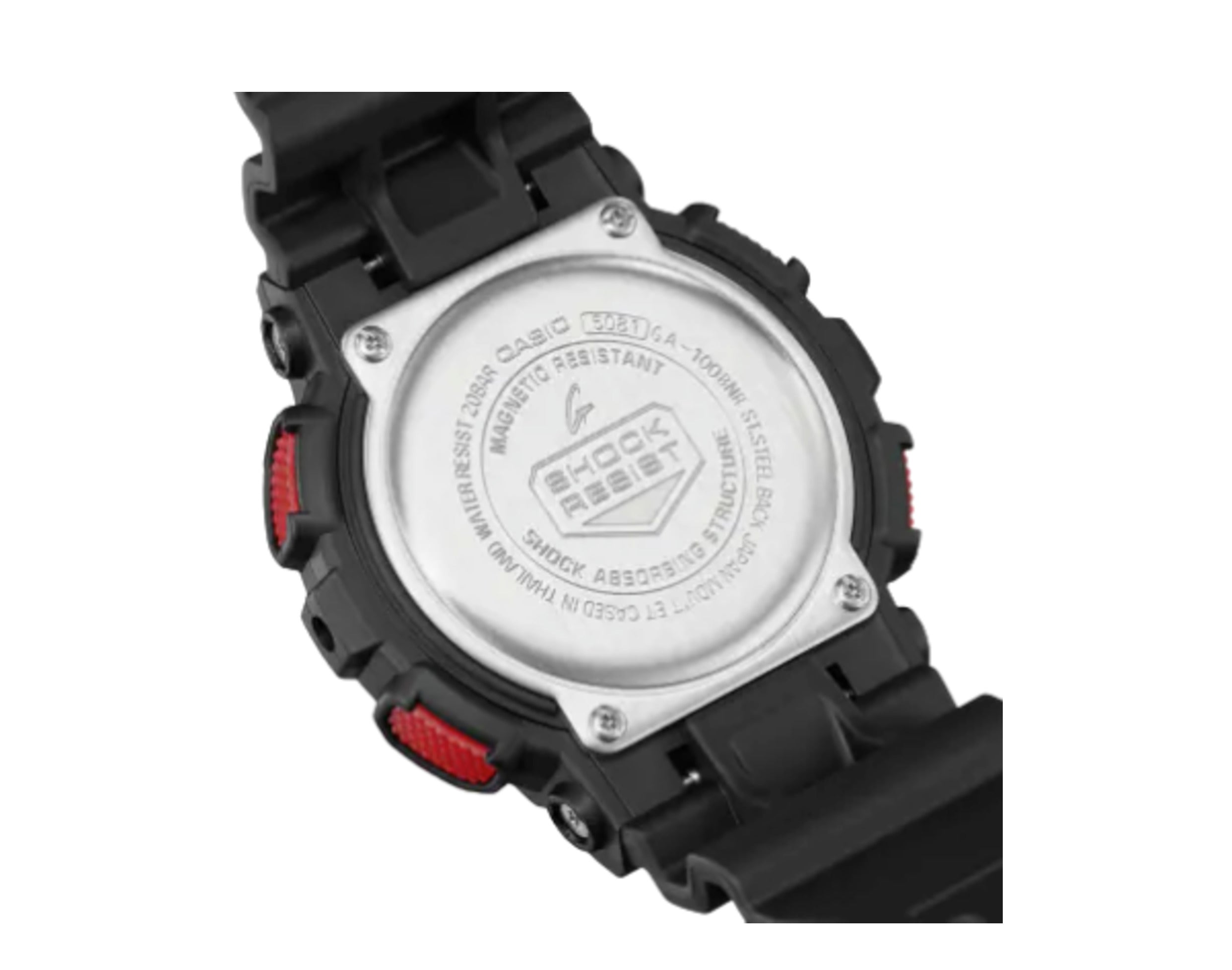 Casio G-Shock GA100BNR Analog-Digital Resin Watch