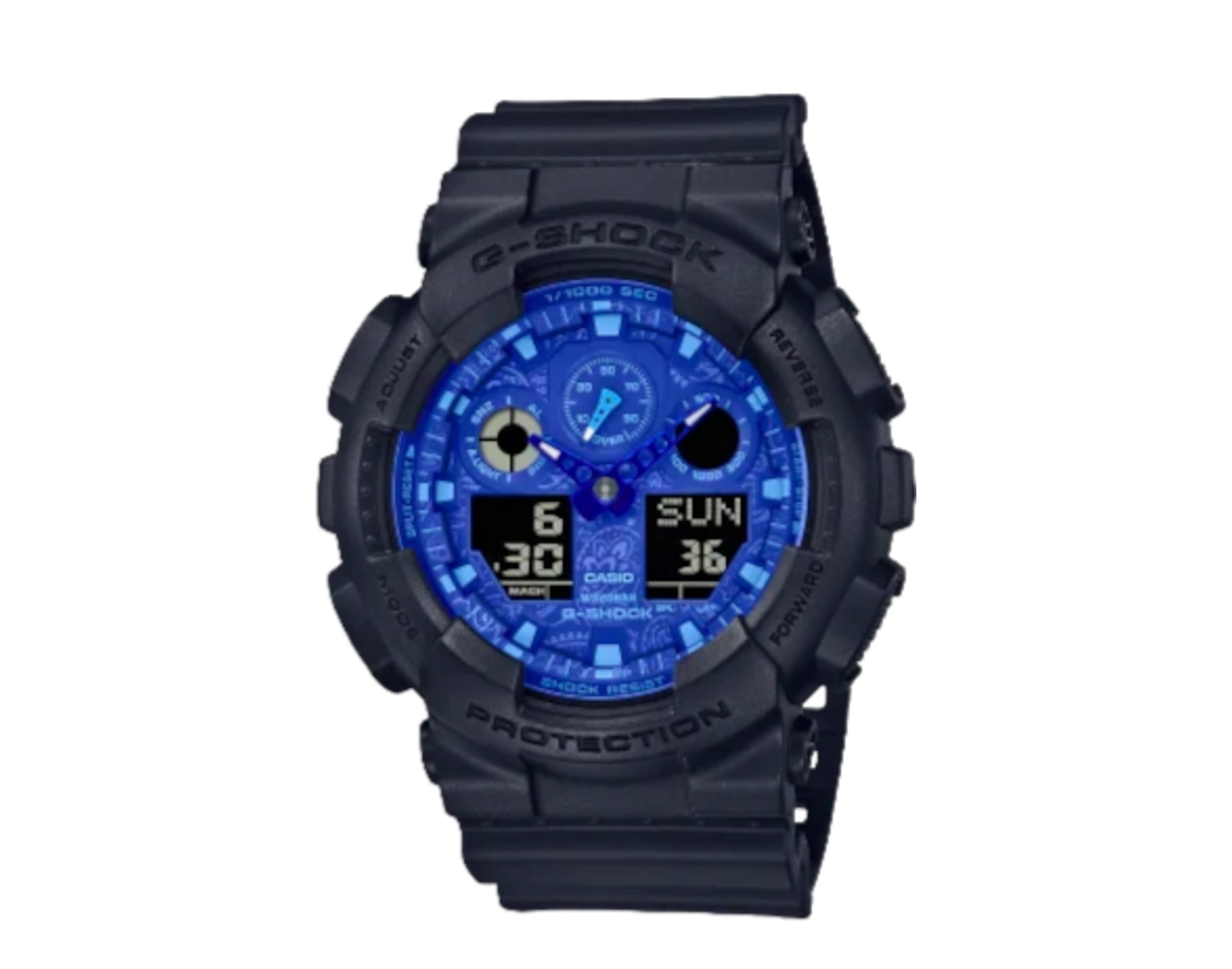 Casio G-Shock GA100BP Analog-Digital Resin Men's Watch