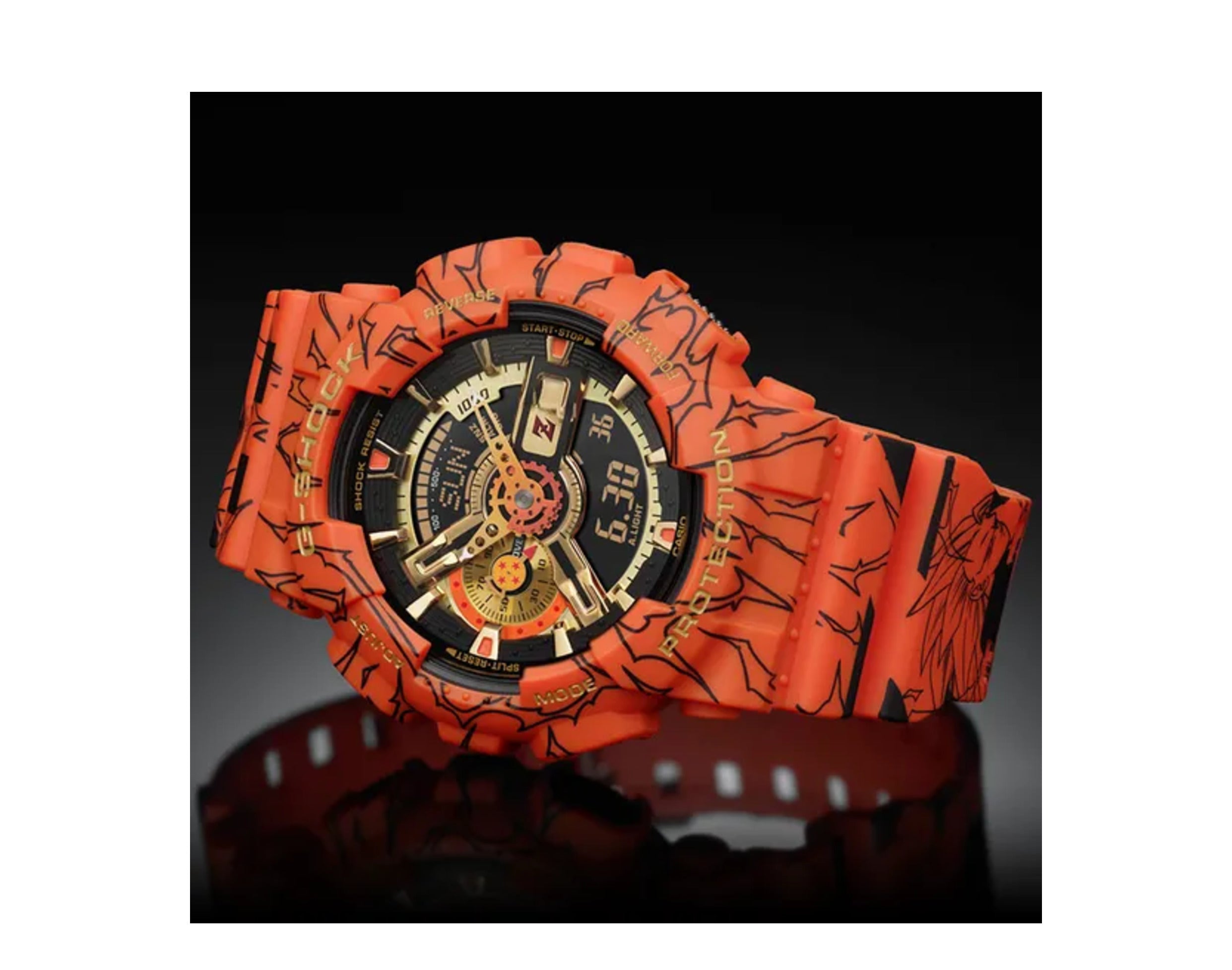 Casio G-Shock x Dragon Ball Z GA110 Analog-Digital Resin Watch