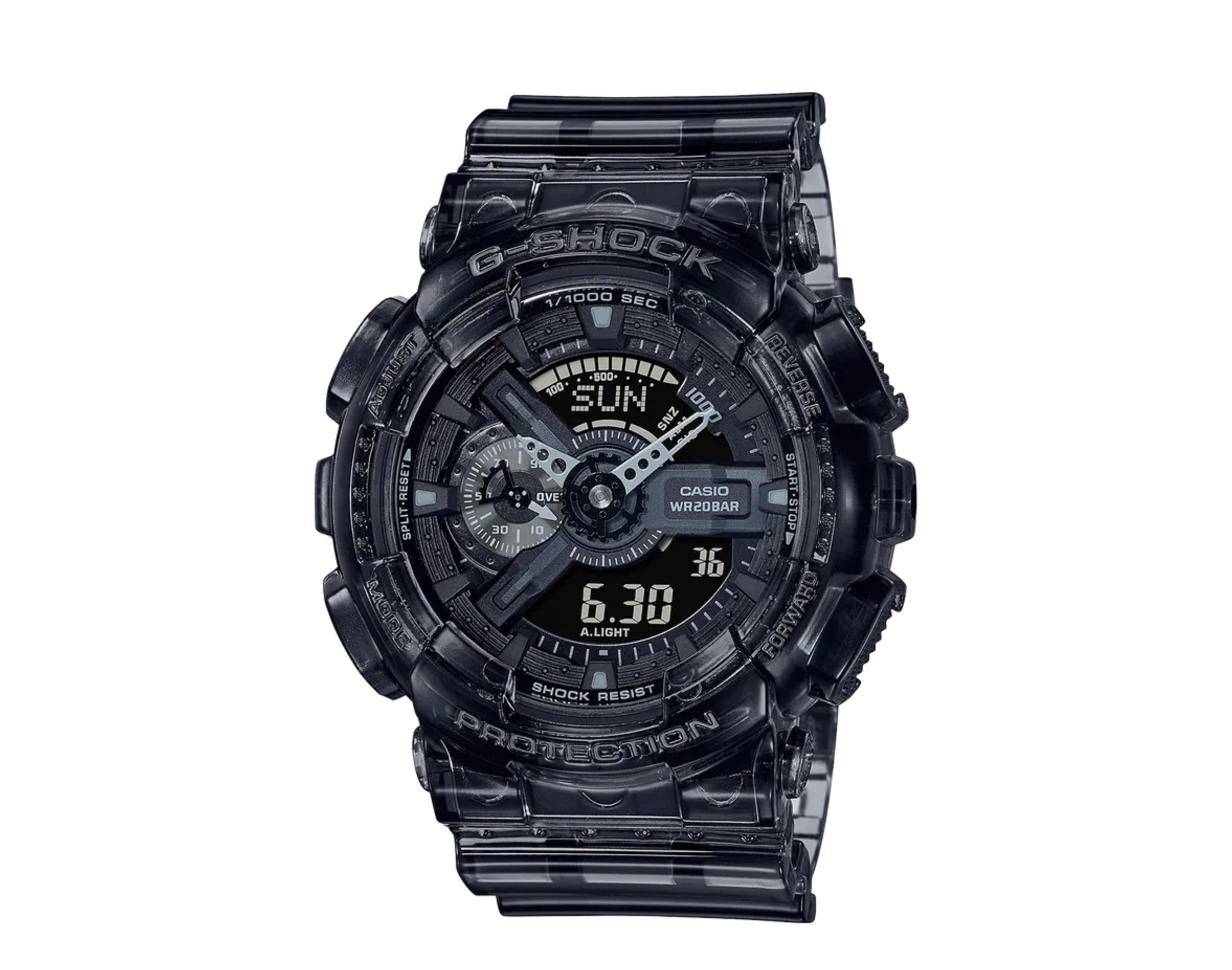 Casio G-Shock GA110SKE Transparent Pack Analog-Digital Resin Men's Watch