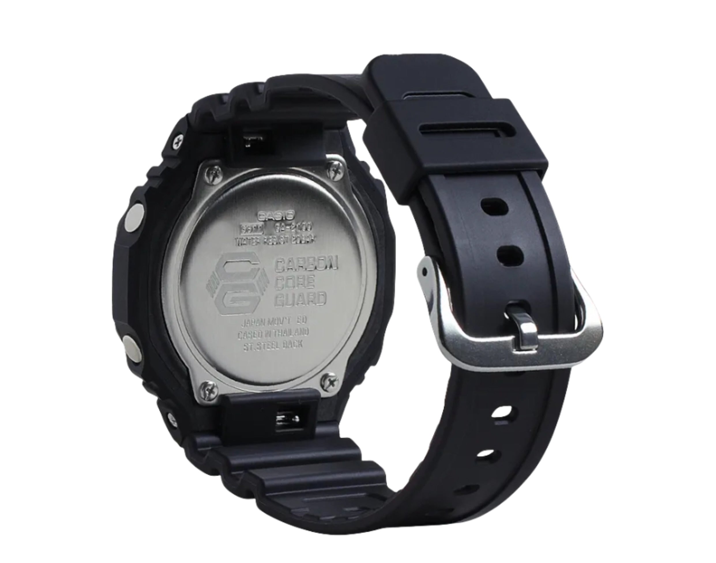 Casio G-Shock GA2100 Analog-Digital Carbon Resin Watch