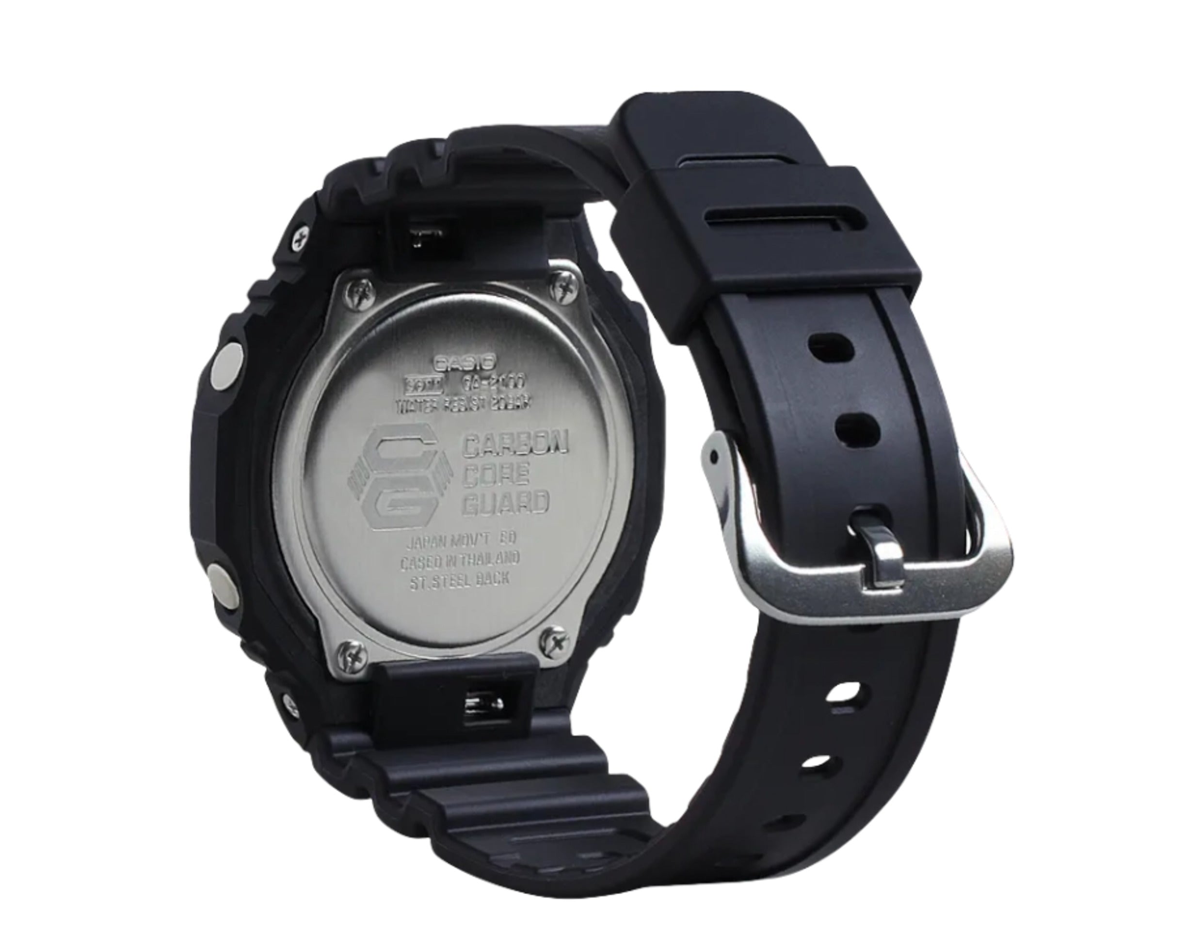 Casio G-Shock GA2100 Analog-Digital Carbon Resin Watch