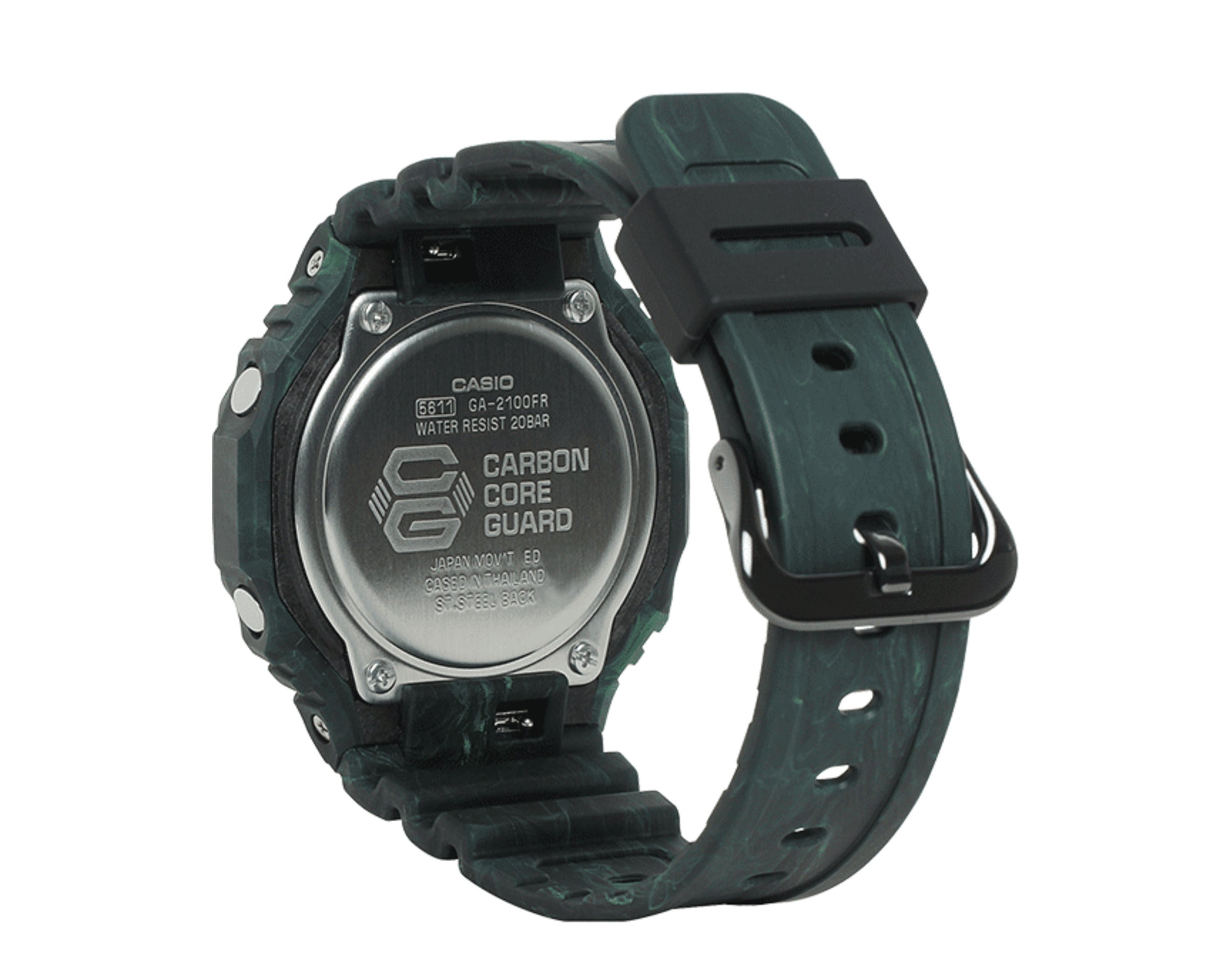 Casio G-Shock GA2100FR Mystic Forest Analog-Digital Carbon Resin Watch