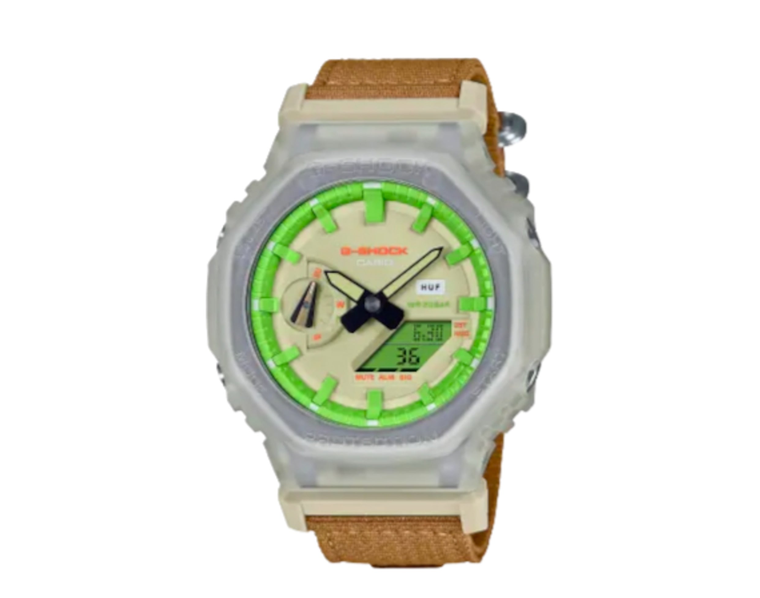 Casio G-Shock x HUF GA2100HUF Analog-Digital Resin Watch