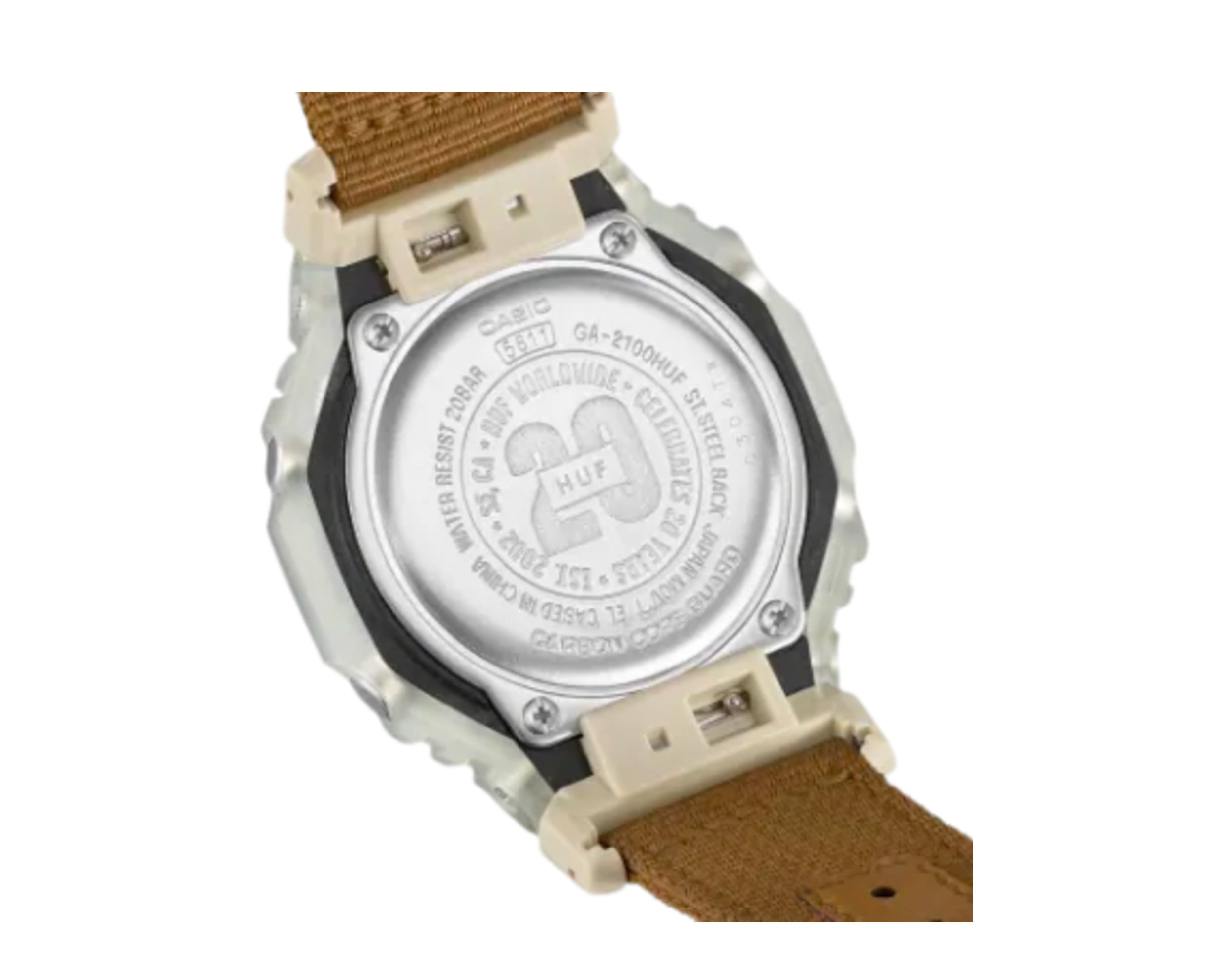 Casio G-Shock x HUF GA2100HUF Analog-Digital Resin Watch