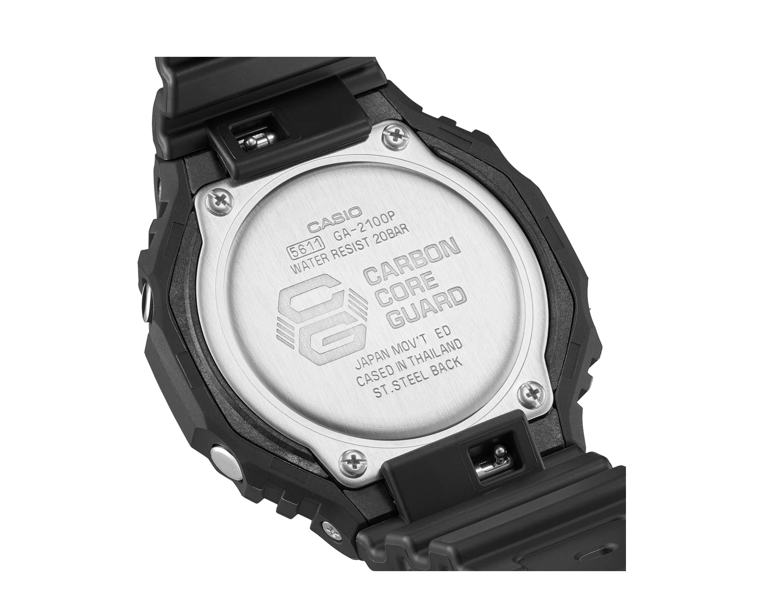 Casio G-Shock x BCRF GA2100P Analog-Digital Carbon Resin Men's Watch