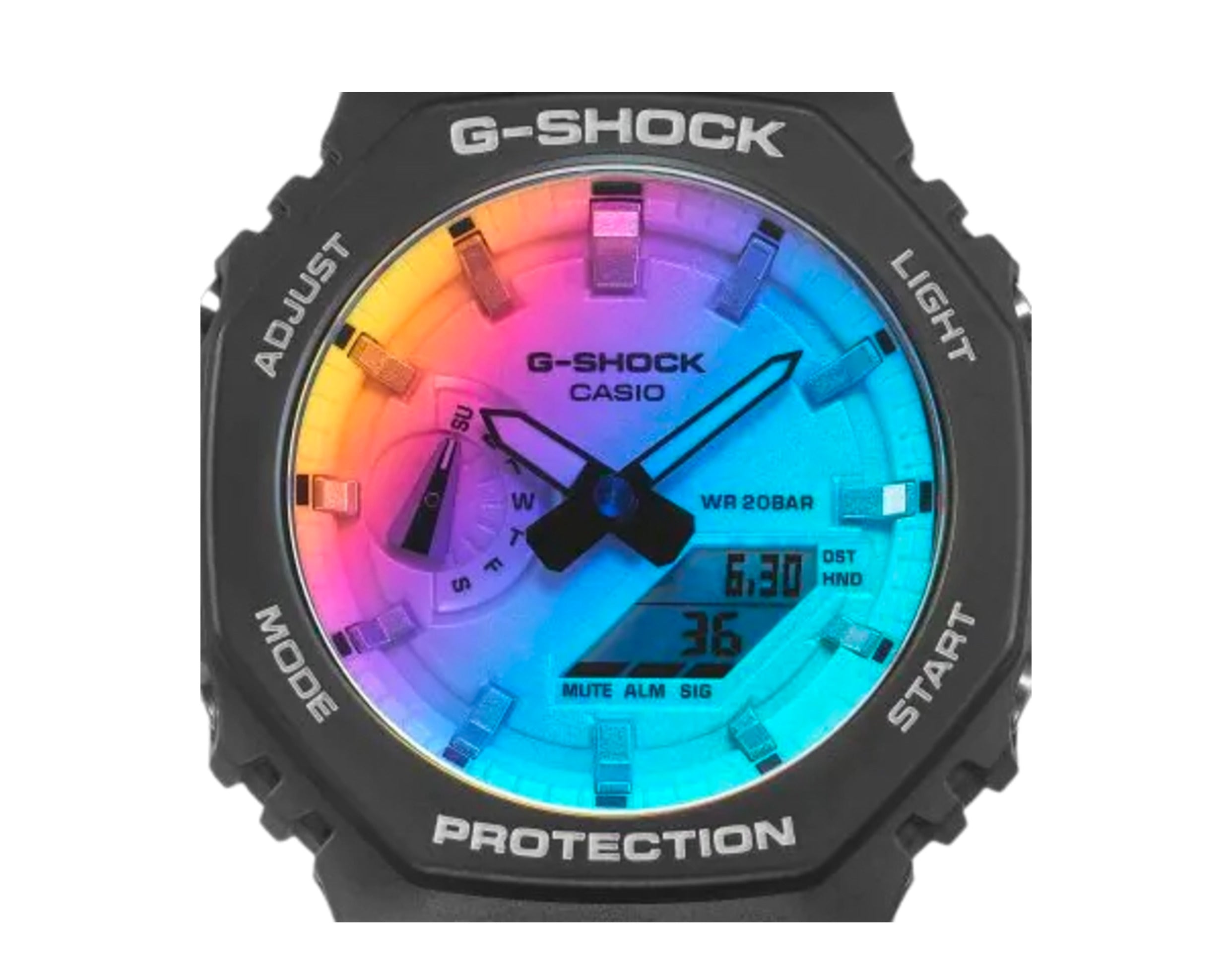 Casio G-Shock GA2100SR-1A 45mm in Resin - US