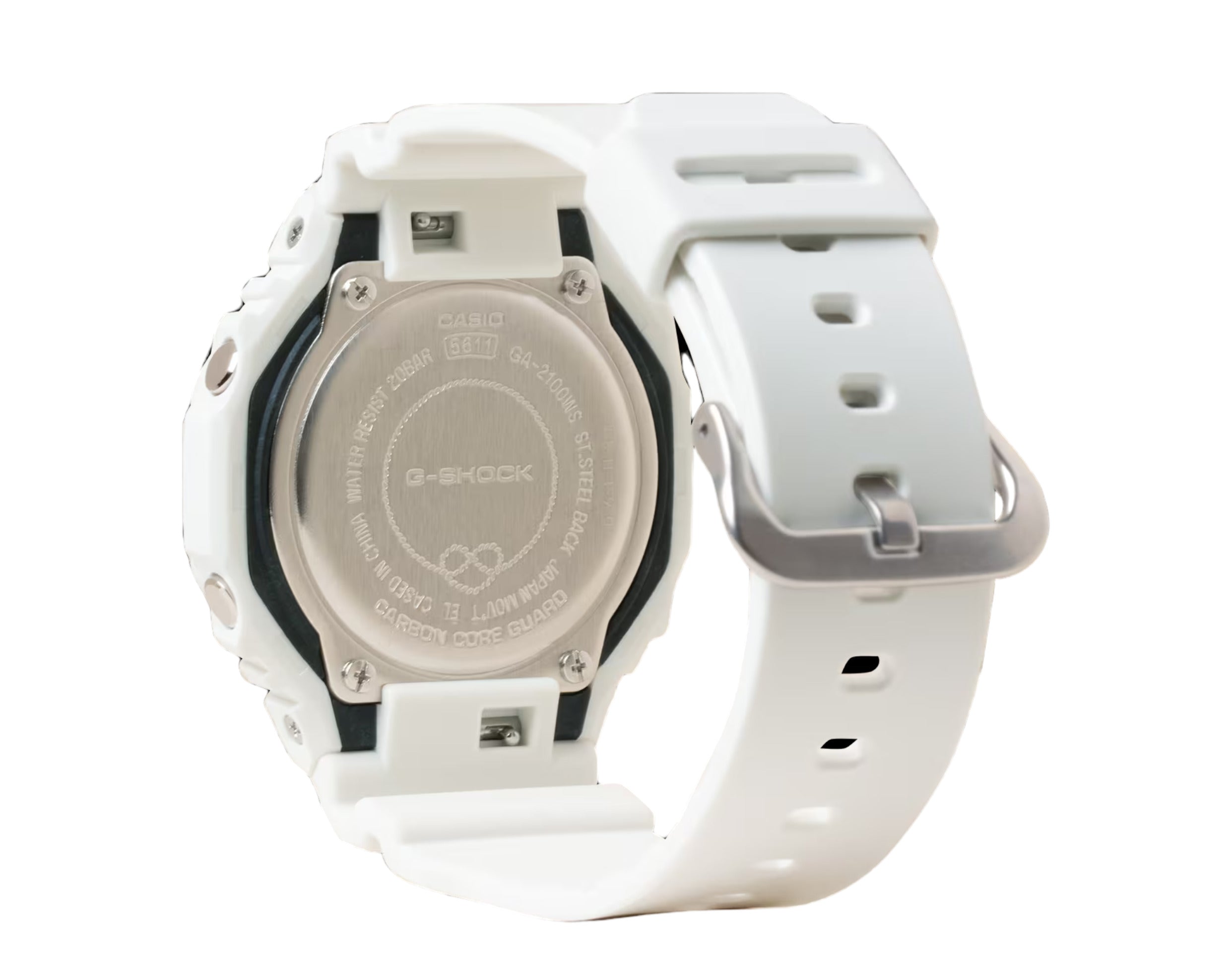 Casio G-Shock GA2100WS Analog-Digital Resin Watch