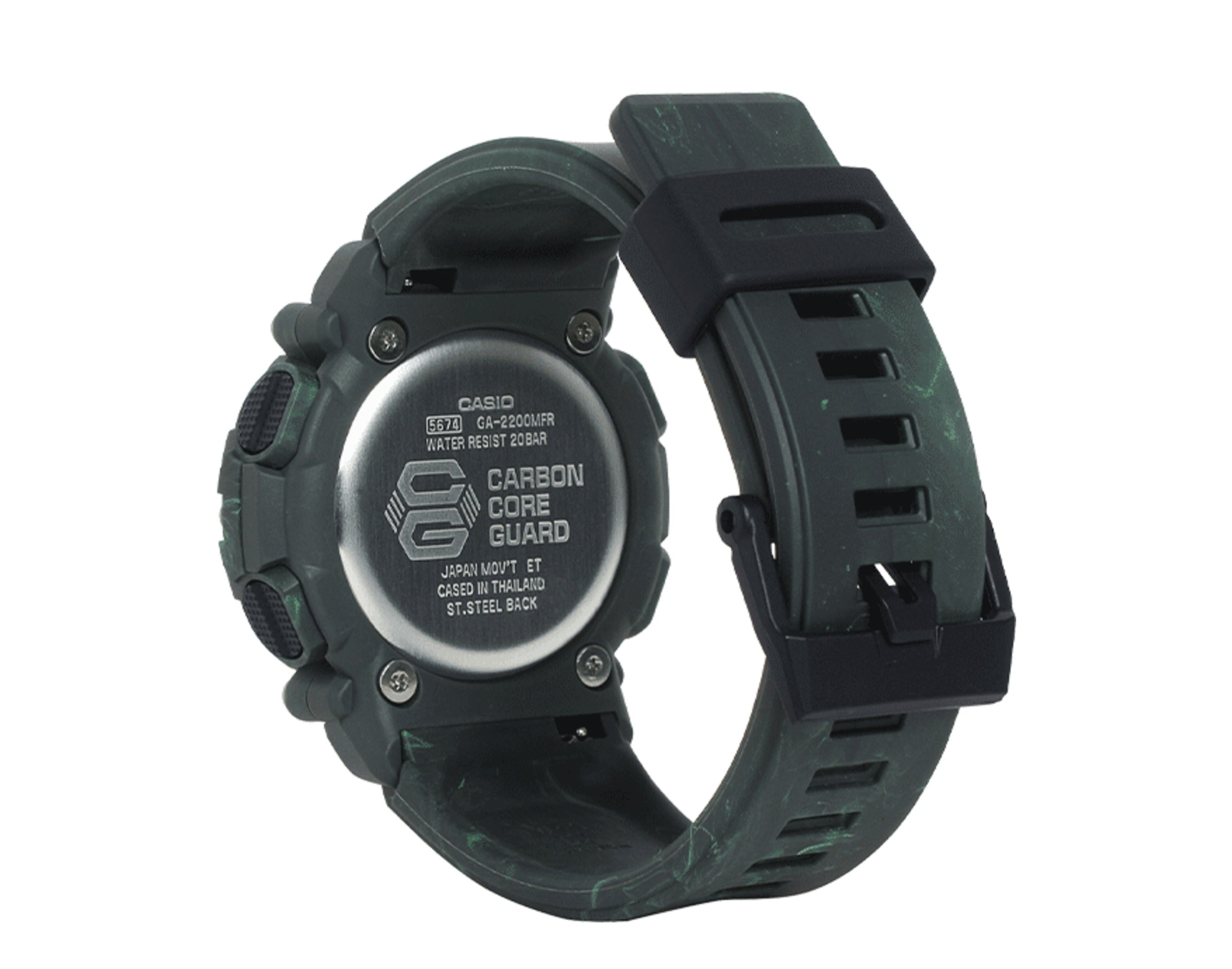 Casio G-Shock GA2200MFR Mystic Forest Analog-Digital Resin Watch