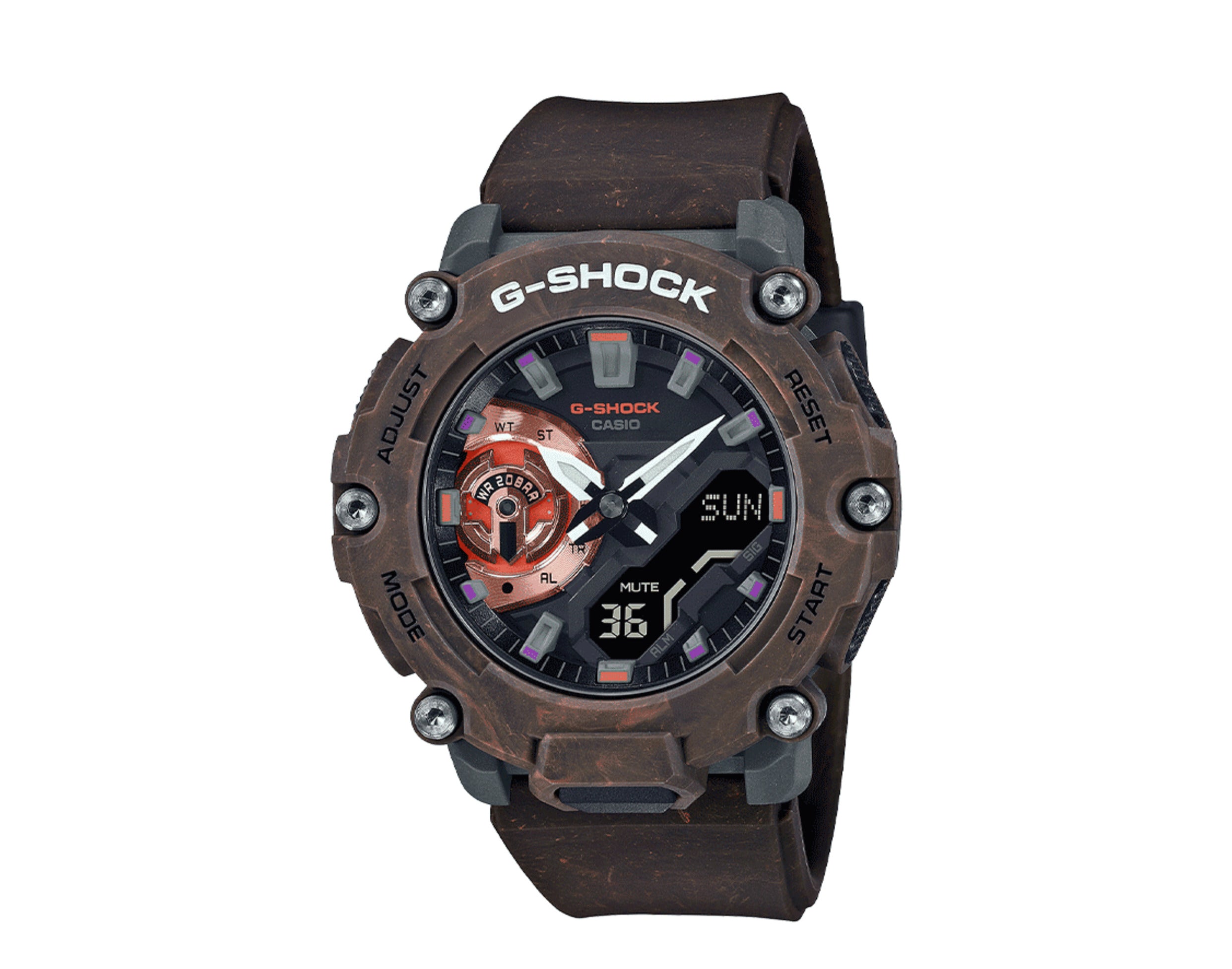 Casio G-Shock GA2200MFR Mystic Forest Analog-Digital Resin Watch