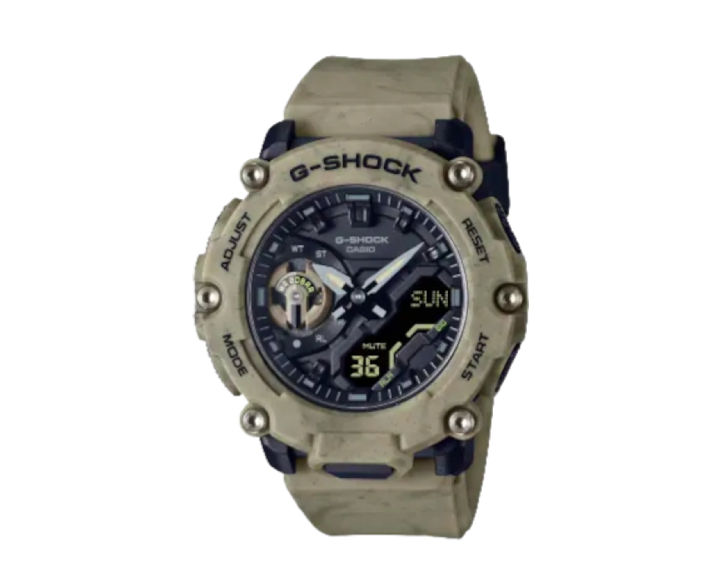 Casio G-Shock GA2200SL Sandy Desert Land Pack Analog-Digital Resin Watch