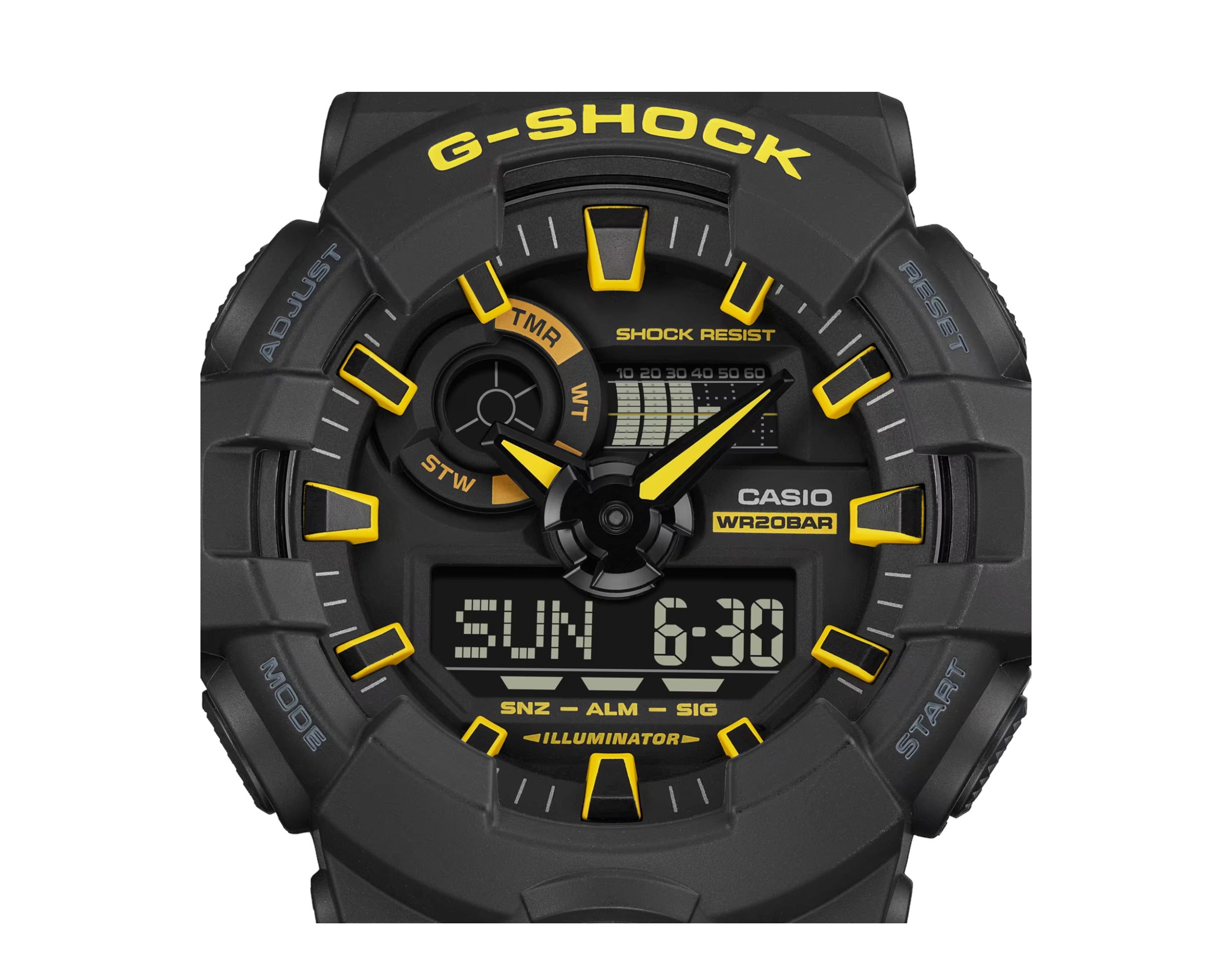 Casio G-Shock GA700CY Analog Digital Resin Watch