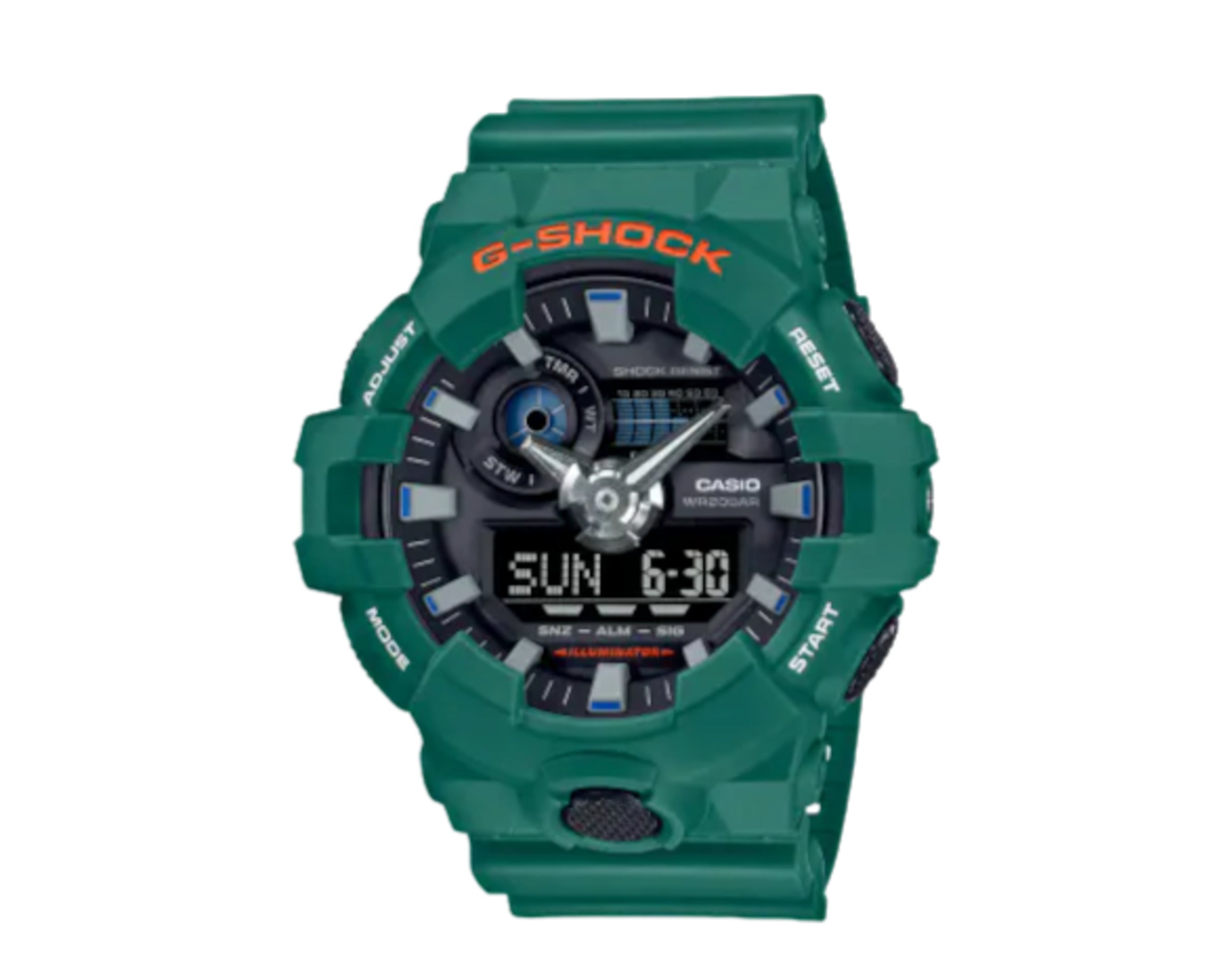 Casio G-Shock GA700SC Spirited Colors Pack Analog Digital Resin Watch