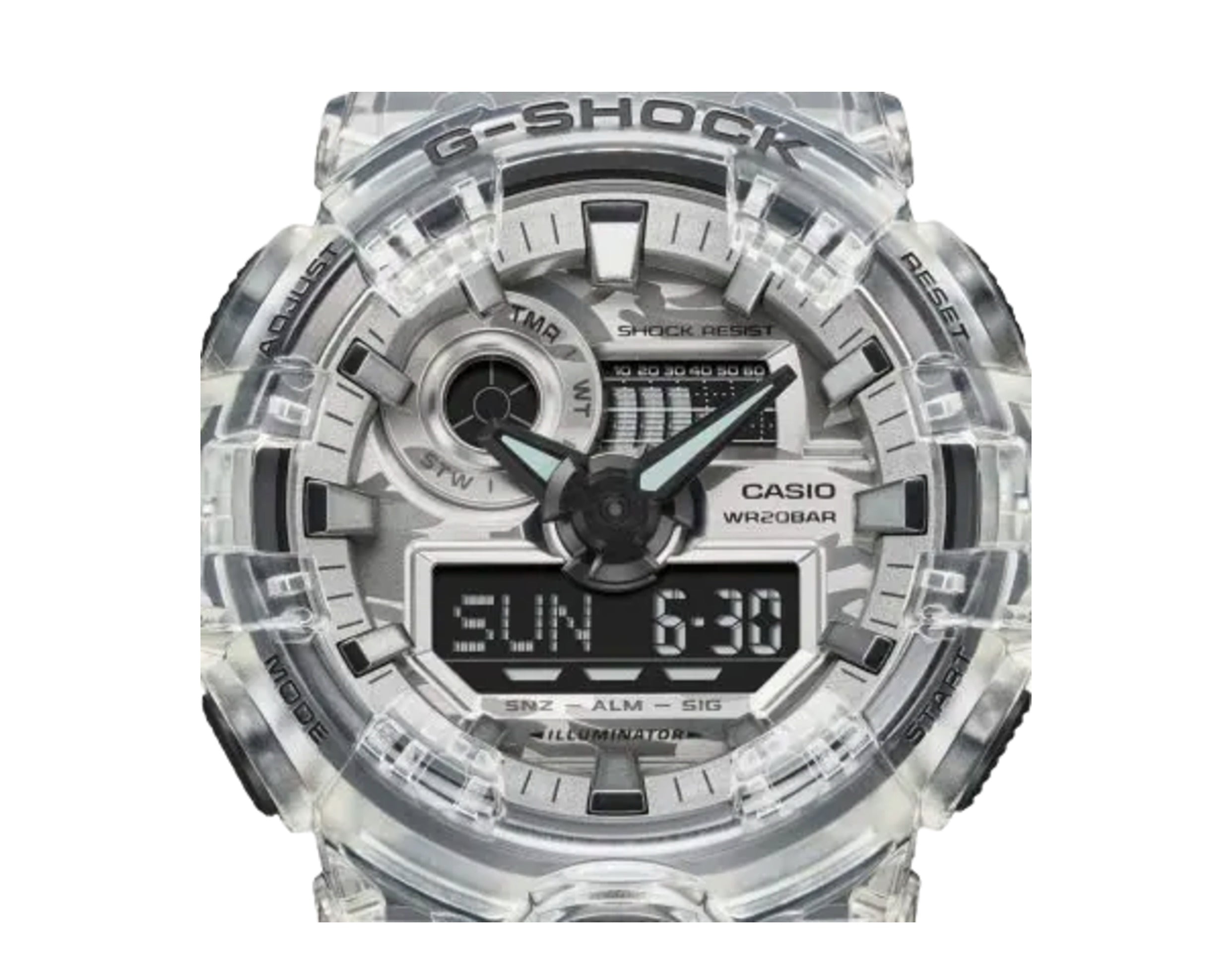 Casio G-Shock GA700SKC Analog Digital Resin Watch