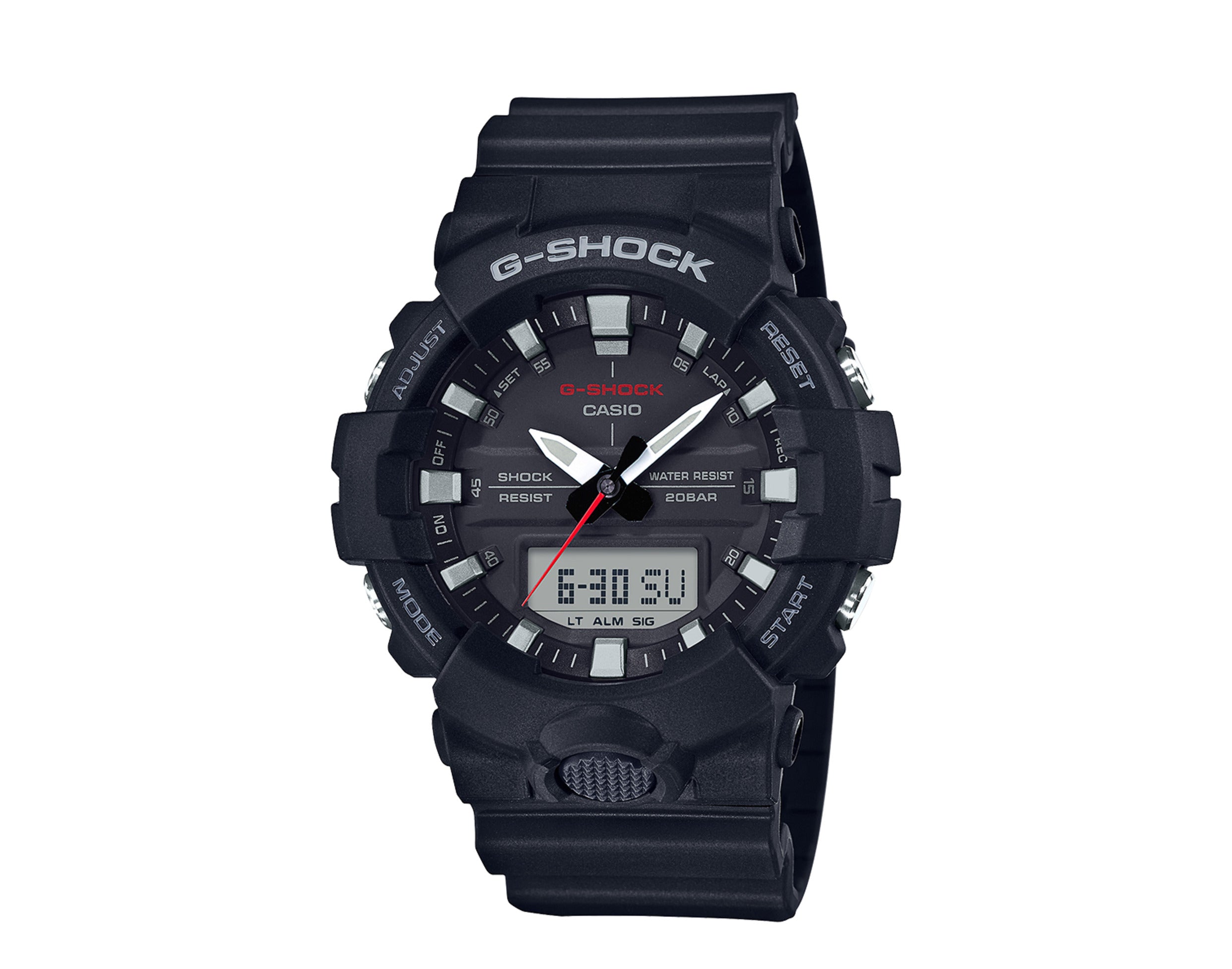 Casio G-Shock GA800 Analog-Digital Resin Men's Watch