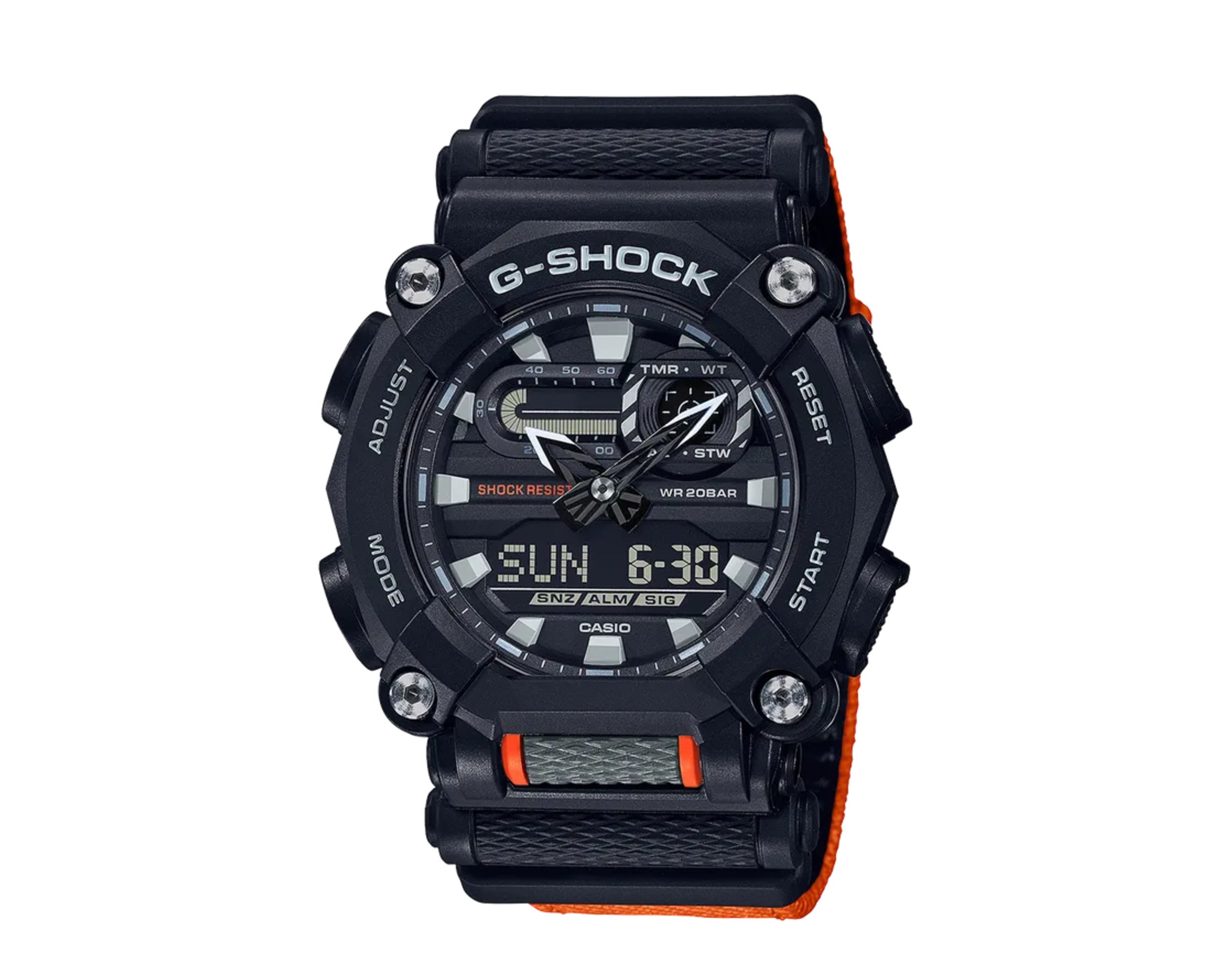 Casio G-Shock GA900C Analog-Digital Resin-Cloth Watch