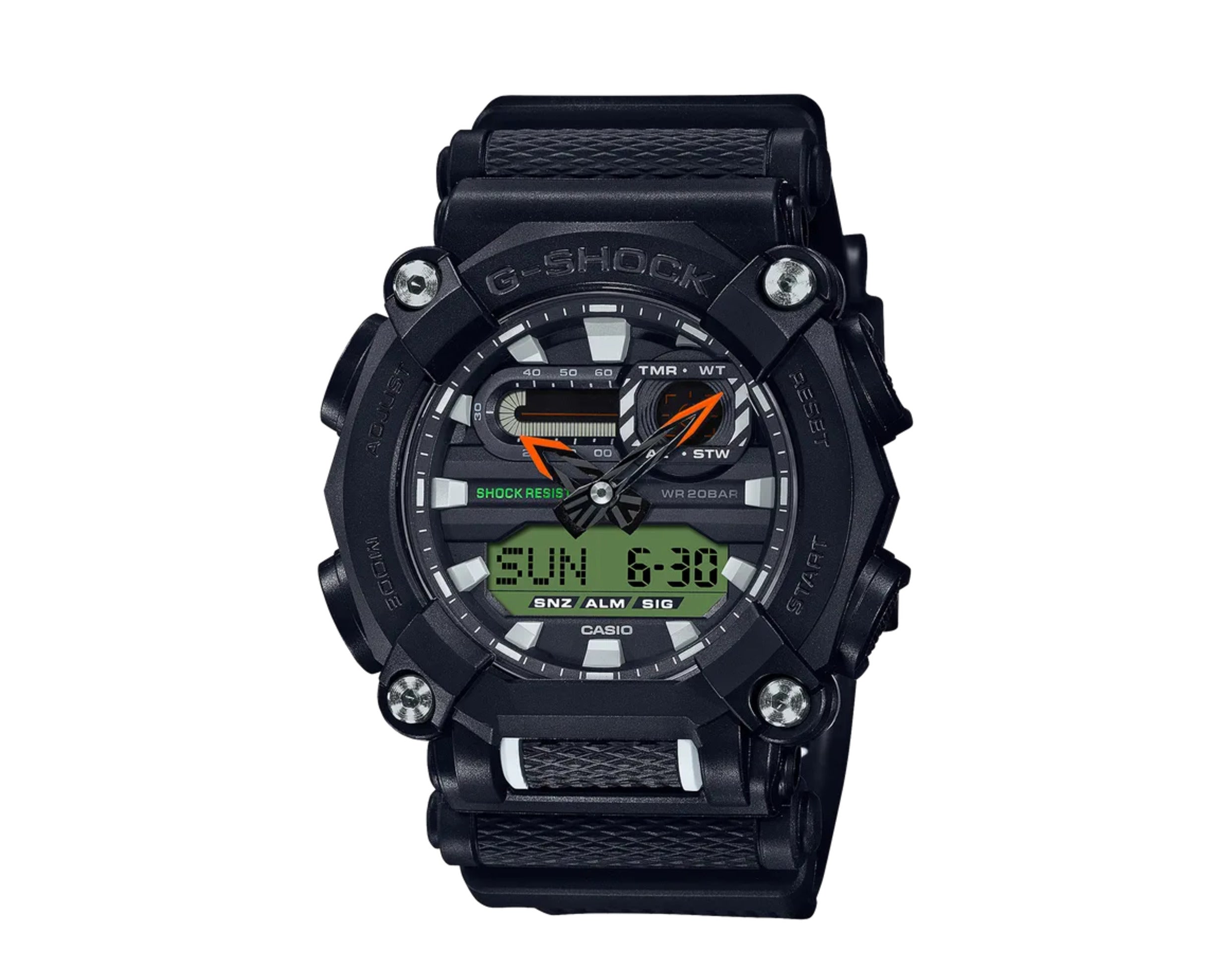 Casio G-Shock GA900E Analog-Digital Resin-Cloth Watch