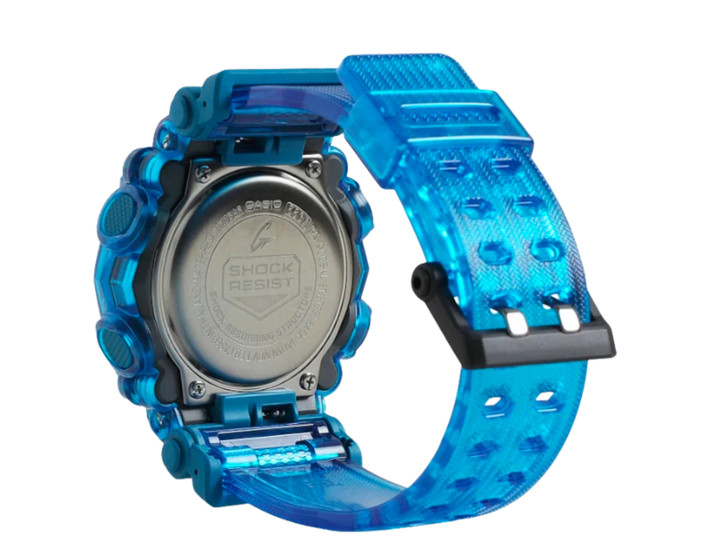 Casio G-Shock GA900SKL Transparent Analog-Digital Resin Watch