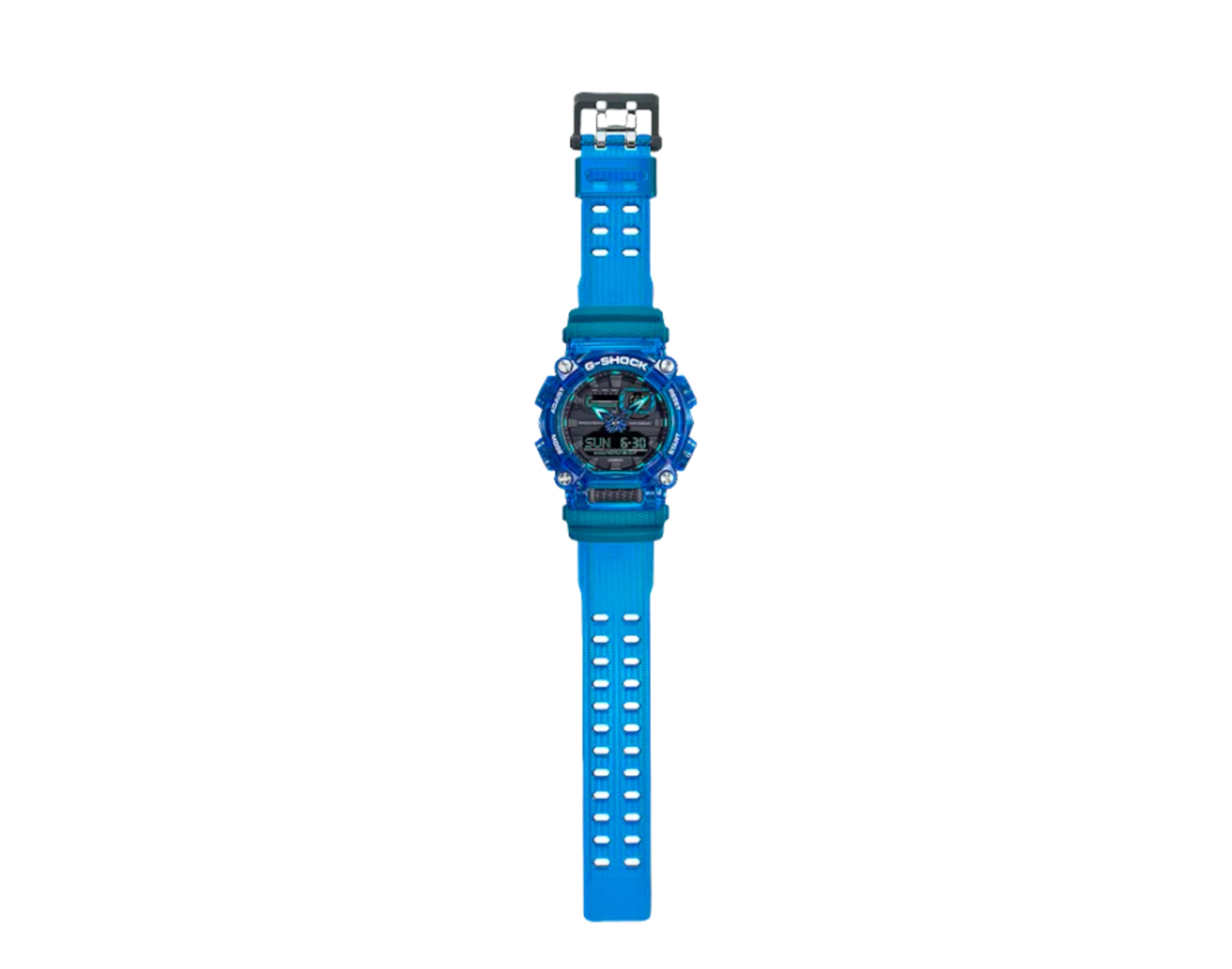 Casio G-Shock GA900SKL Transparent Analog-Digital Resin Watch