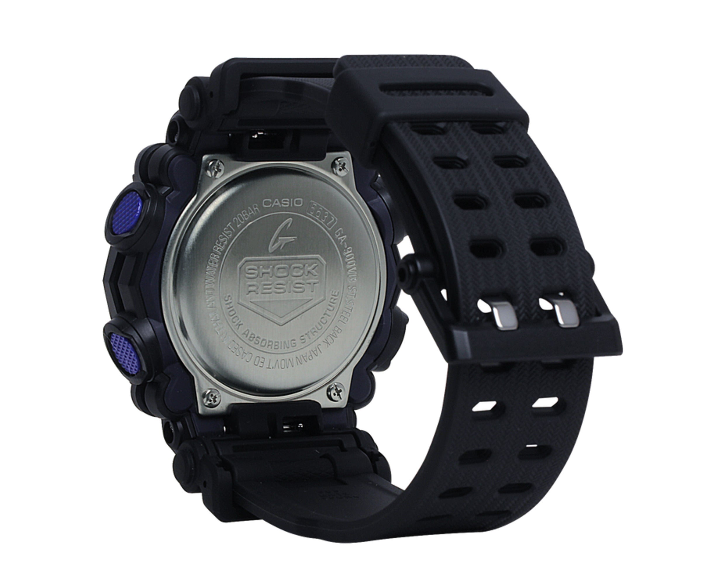 Casio G-Shock GA900VB Visual World Analog-Digital Resin Watch