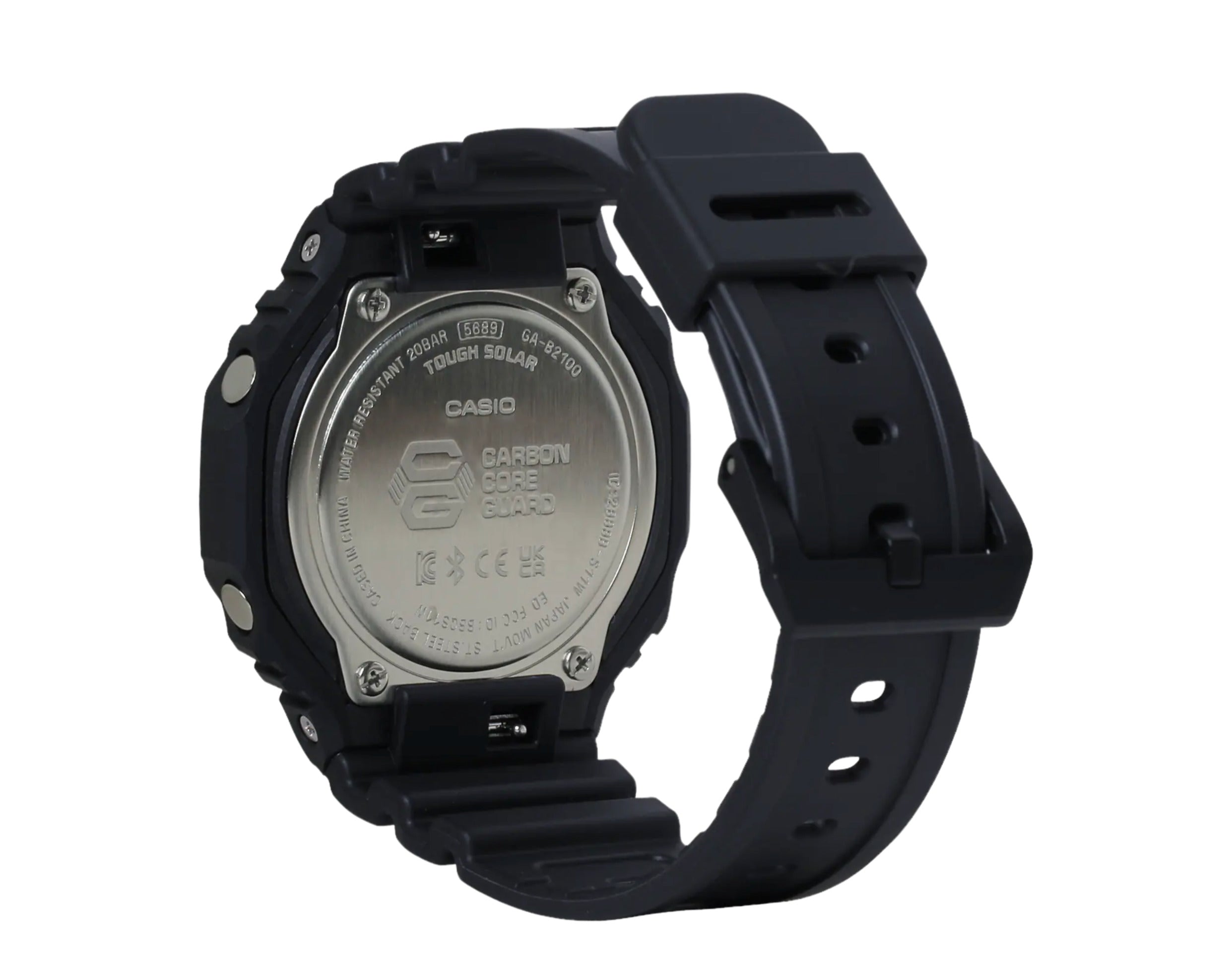 Casio G-Shock GAB2100BNR Analog-Digital Solar Resin Watch