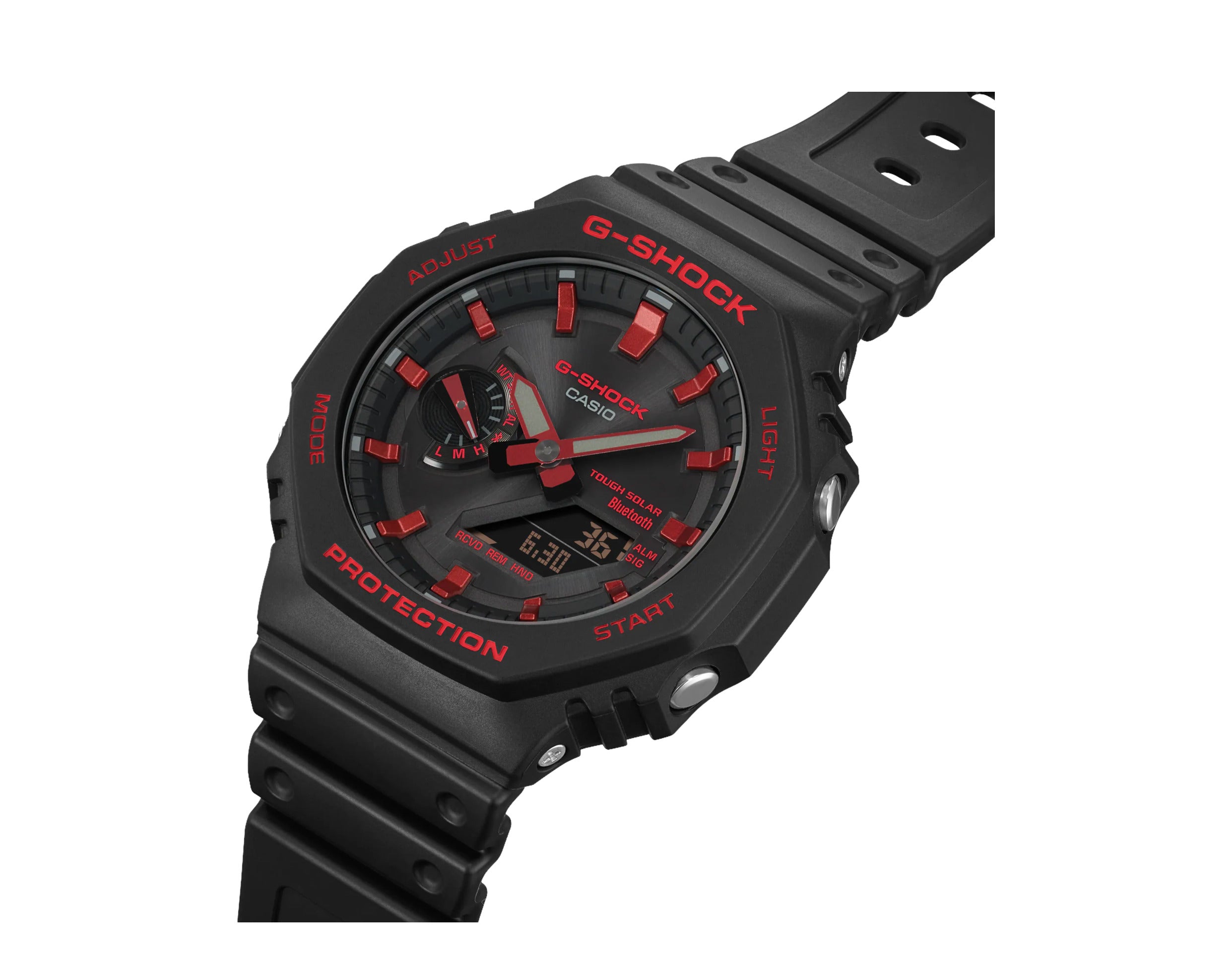 Casio G-Shock GAB2100BNR Analog-Digital Solar Resin Watch