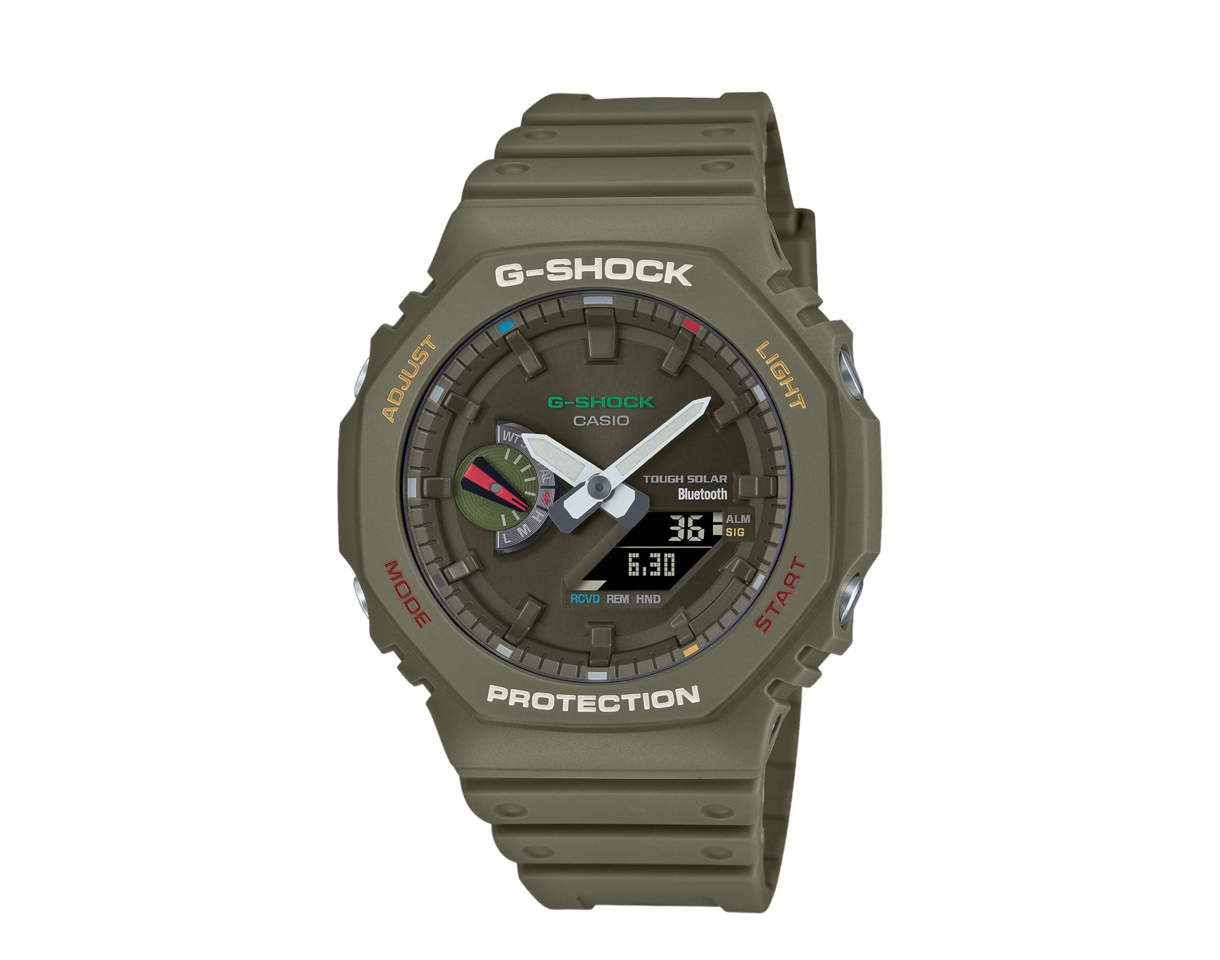 Casio G-Shock GAB2100FC Analog-Digital Solar Resin Watch