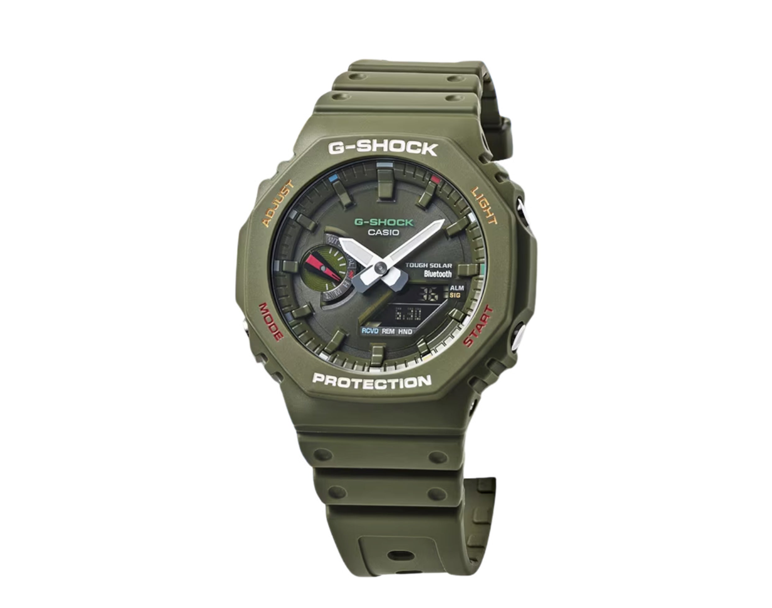 Casio G-Shock GAB2100FC Analog-Digital Solar Resin Watch