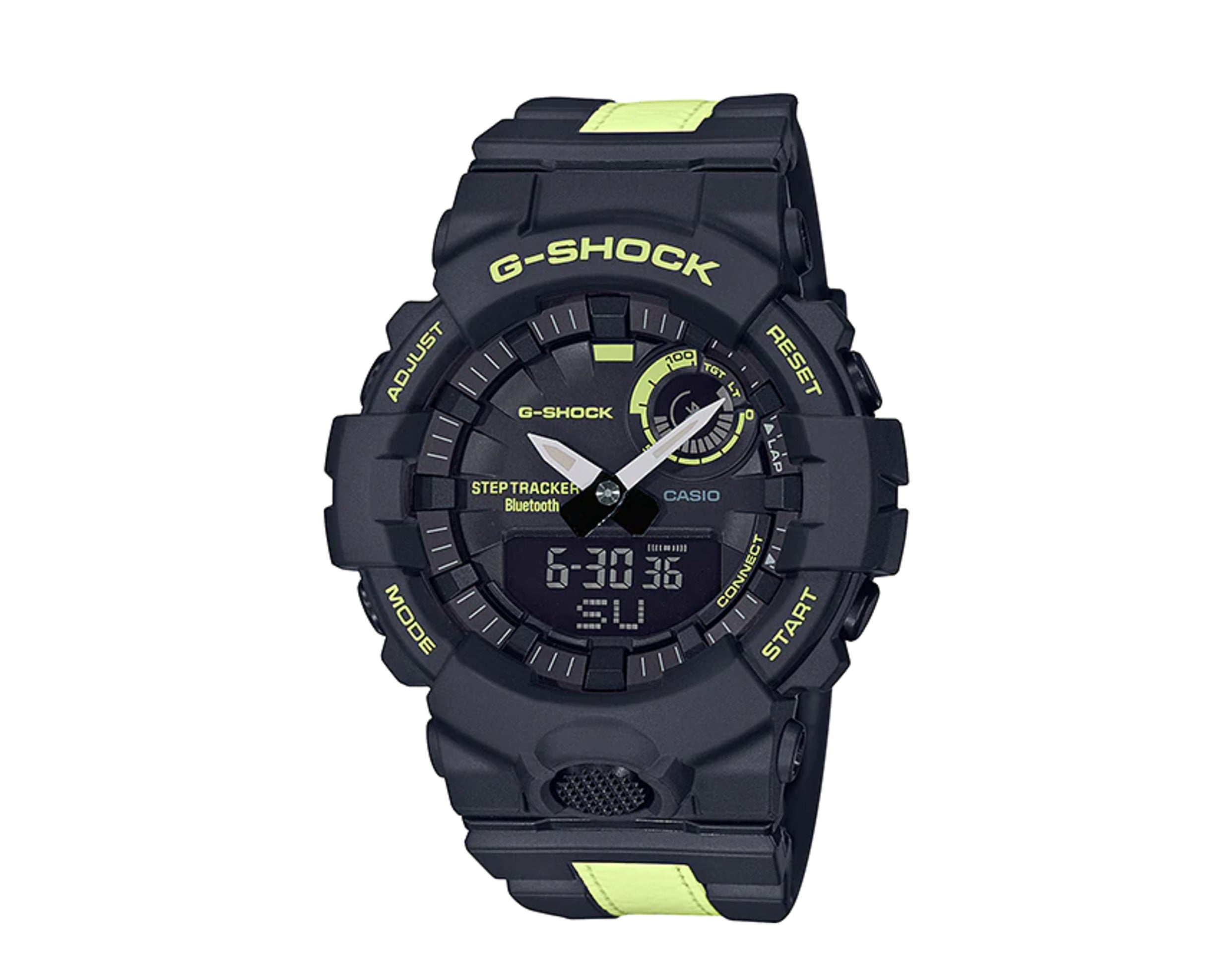 Casio G-Shock GBA800 Luminate Analog Digital Step Tracker Resin Men's Watch