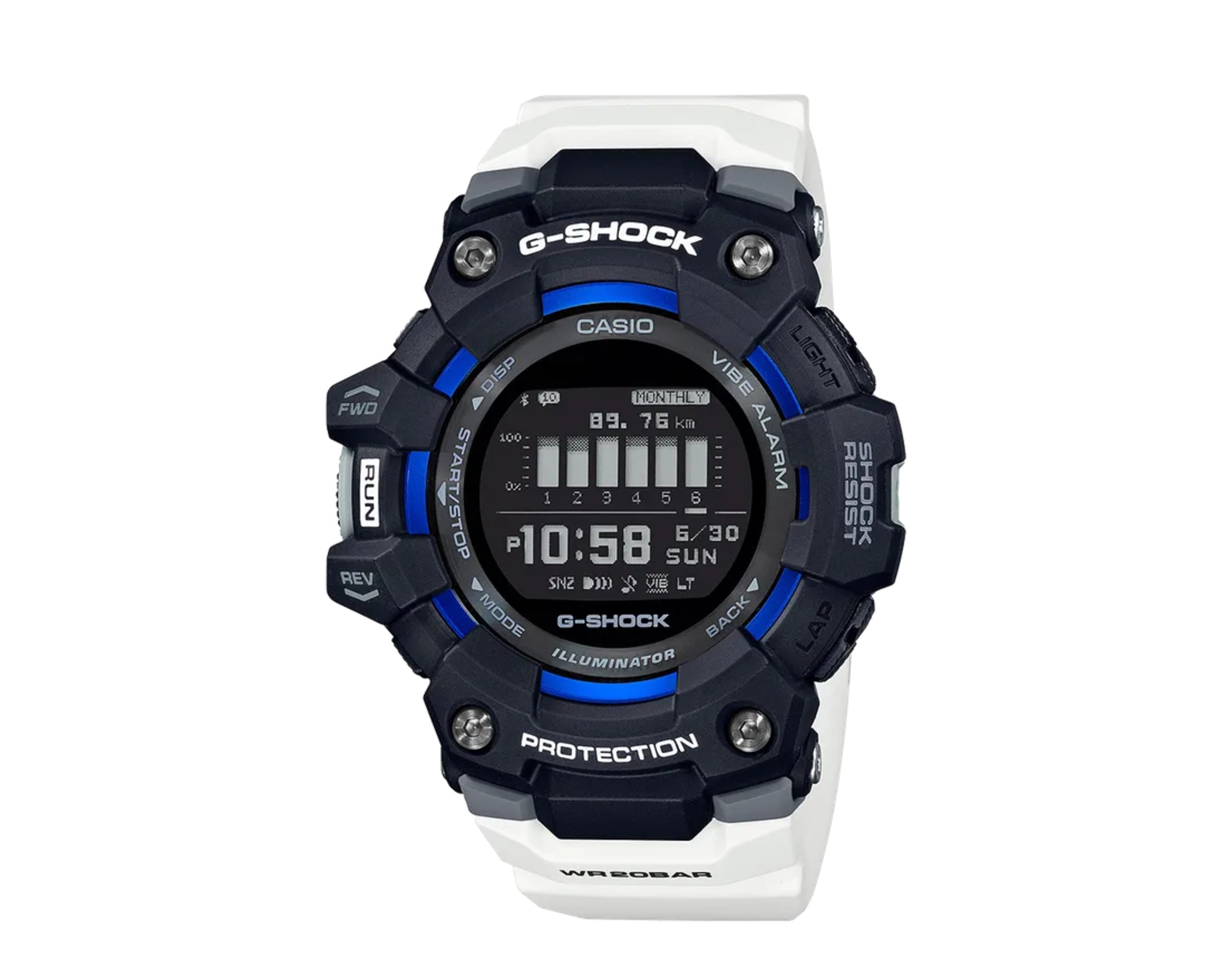 Casio G-Shock GBD100 Digital Sport Watch - Rui Hachimura Collection