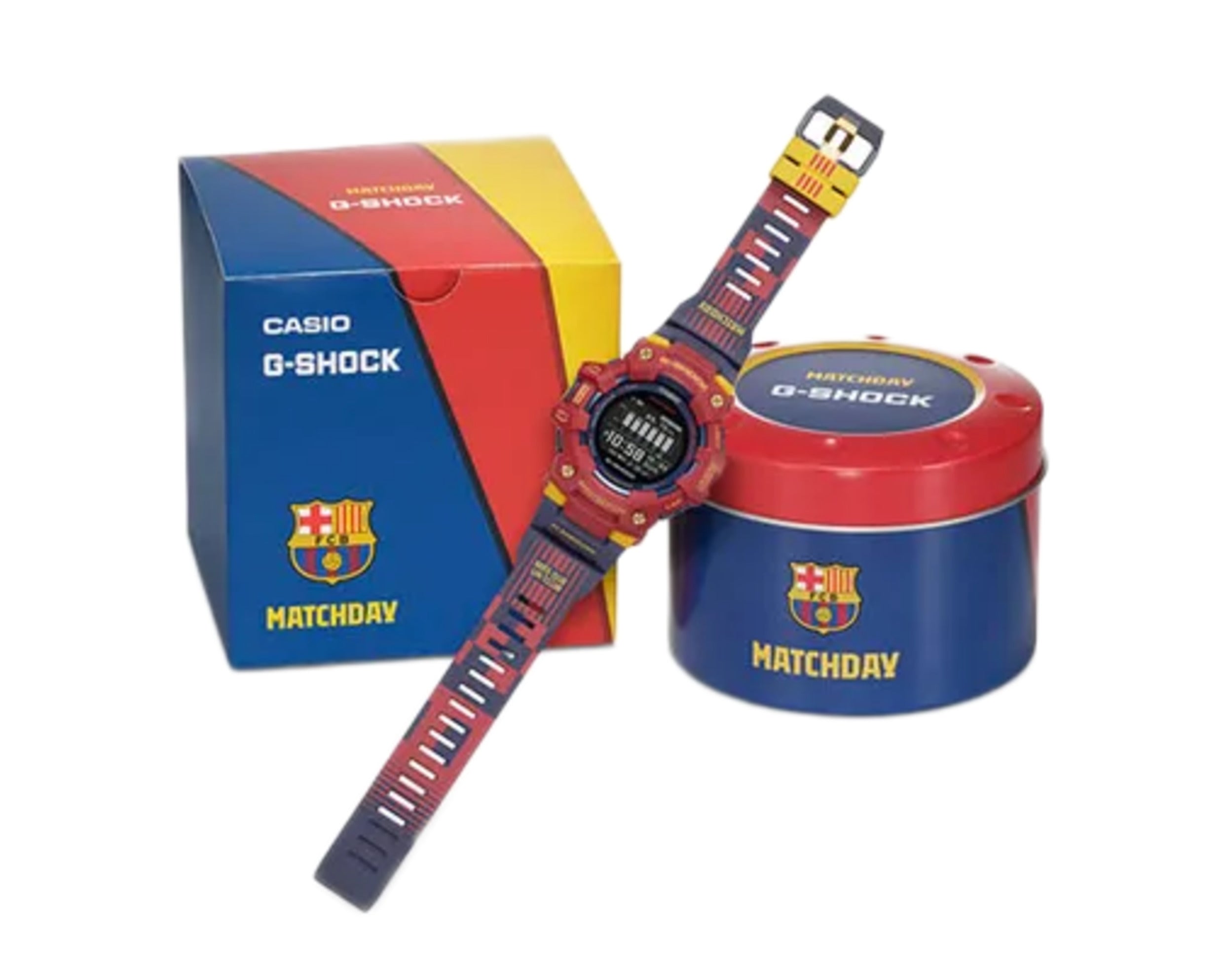 Casio G-Shock GBD100BAR FC Barcelona Digital Sport Watch