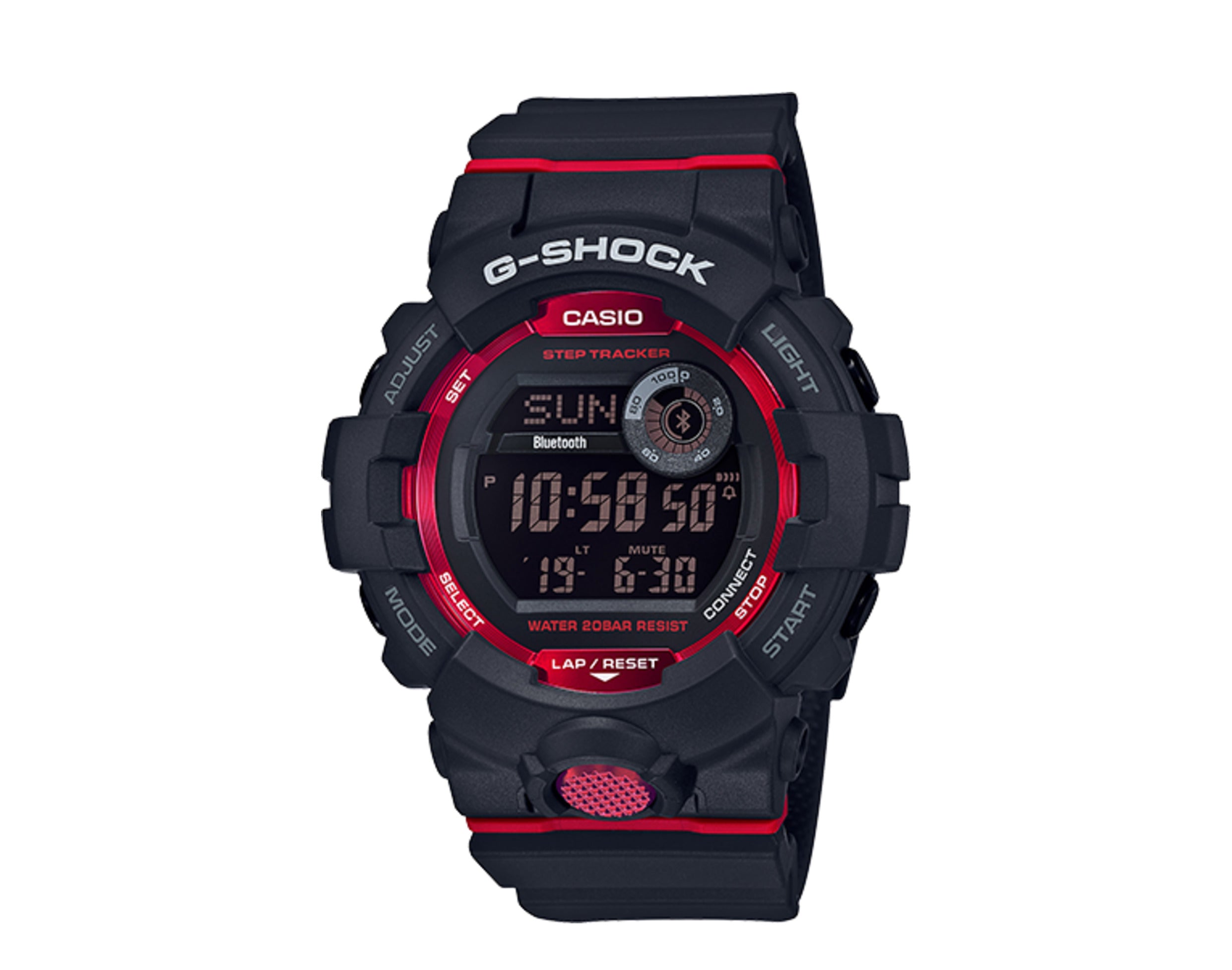 Casio G-Shock GBD800 Digital Resin Bluetooth Men's Watch