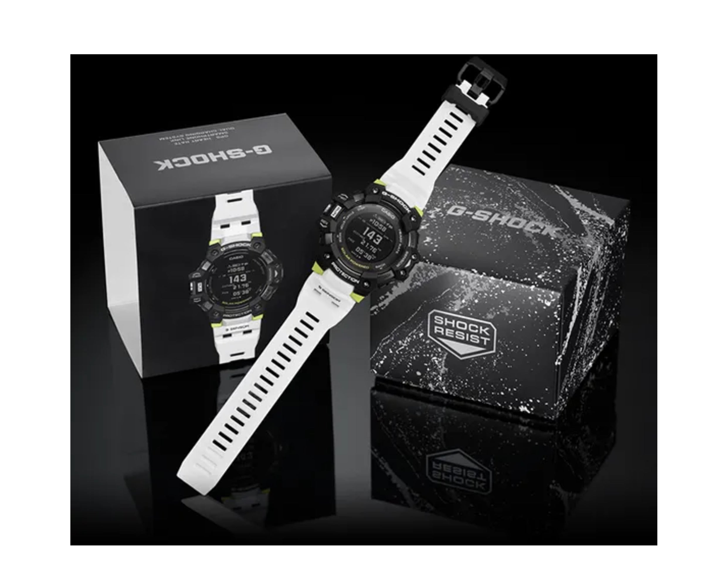 Casio G-Shock GBDH1000 Digital Sport Move Watch w/ Heart Rate Monitoring