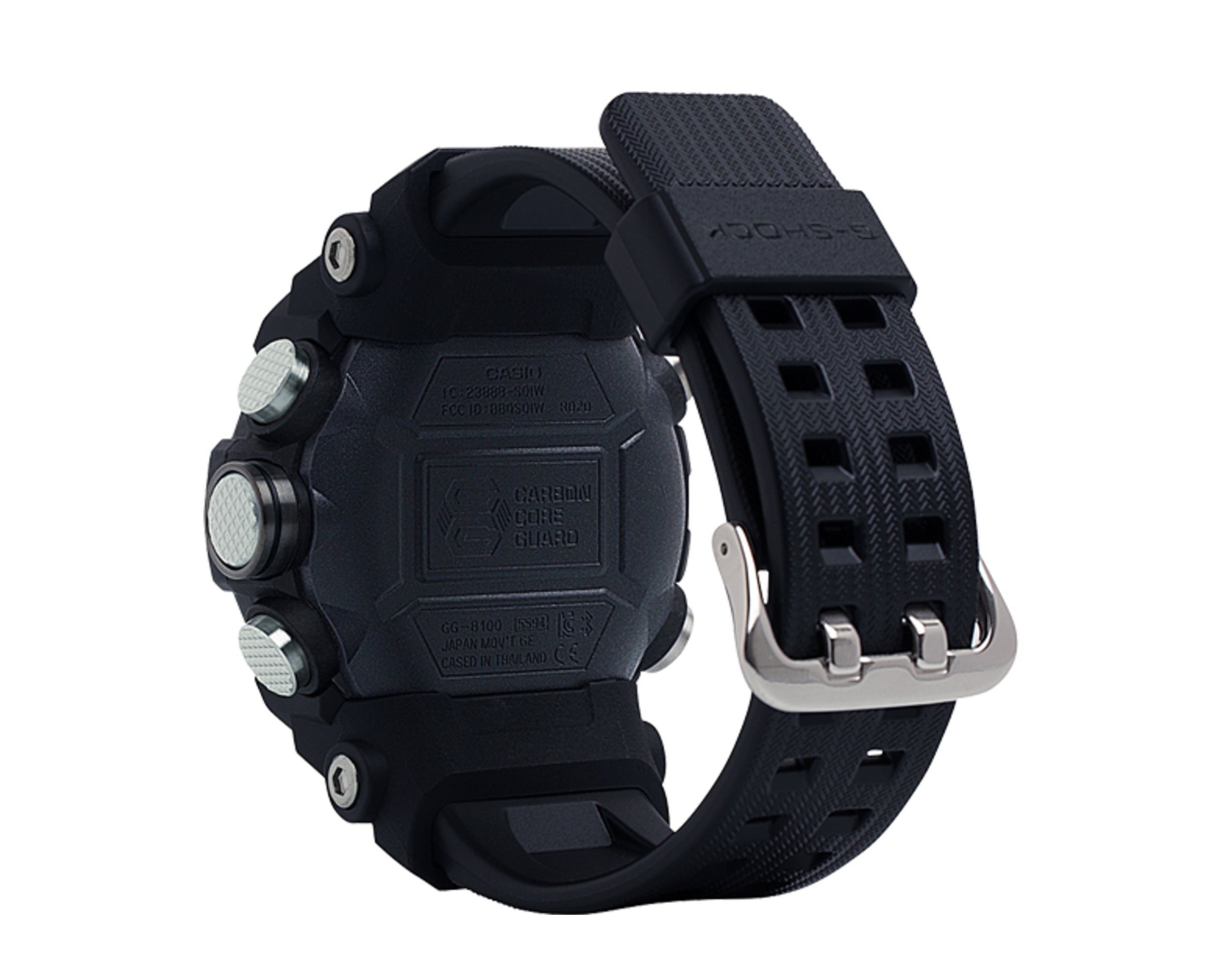 Casio G-Shock GGB100 MudMaster Blackout Analog-Digital Resin Men's Watch